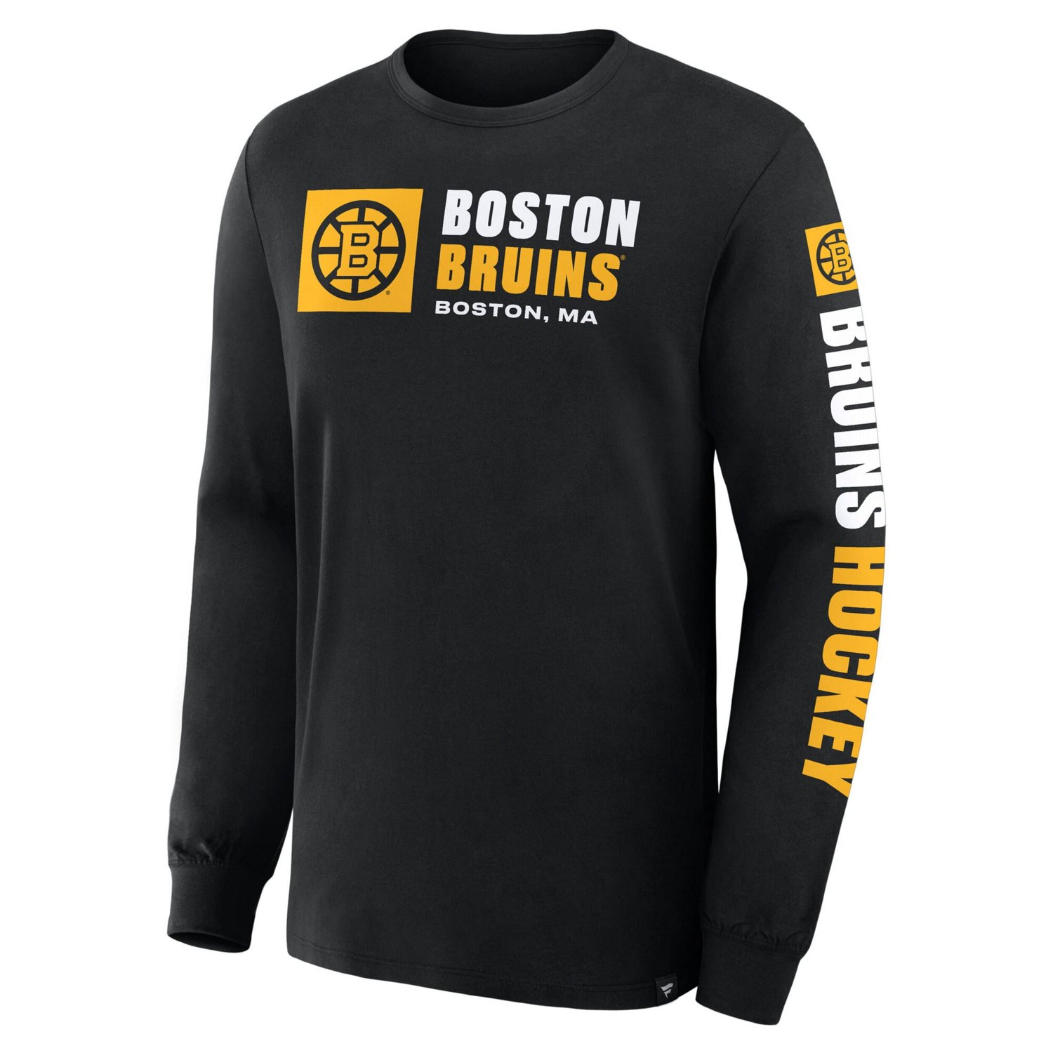 Fanatics Boston Bruins Goal Crease Legacy Long Sleeve T-Shirt - view number 4