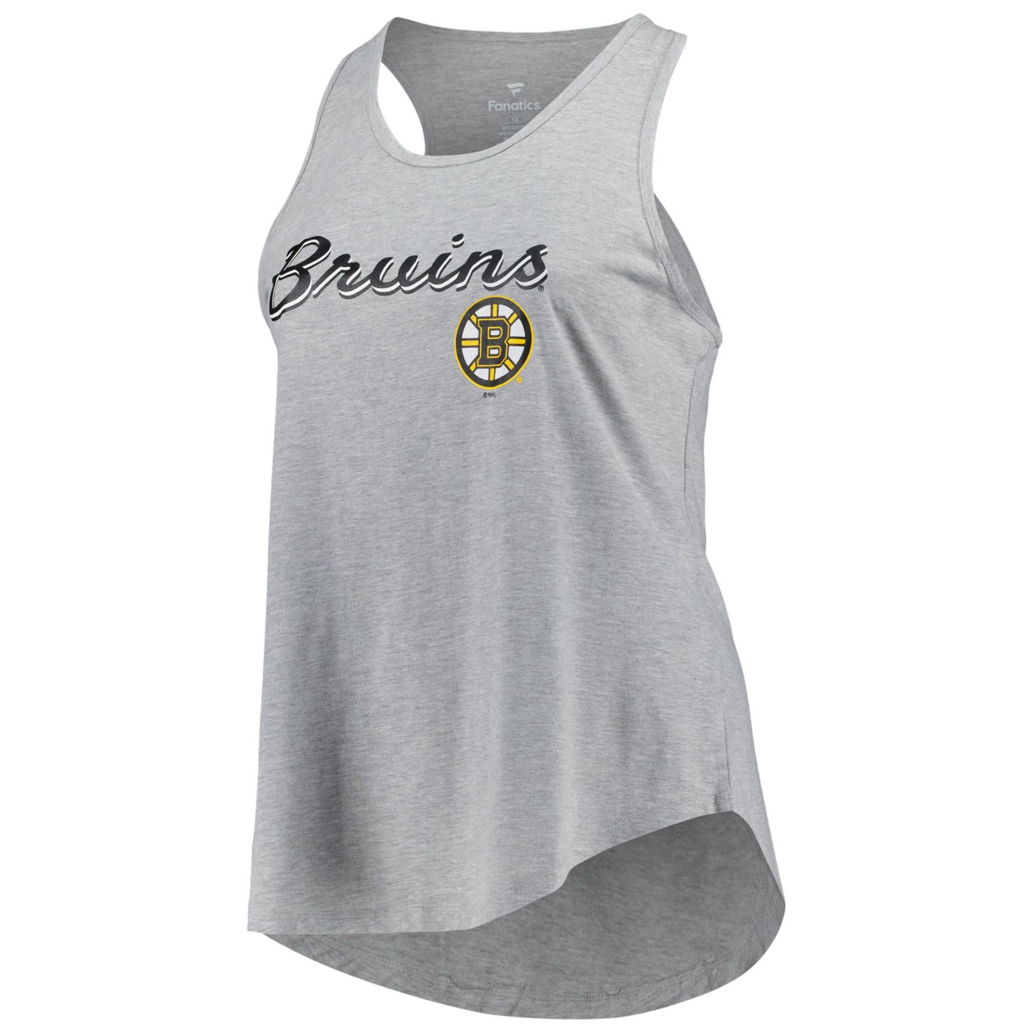 Fanatics Boston Bruins Plus Size Racerback Tank Top                                                                              - view number 2