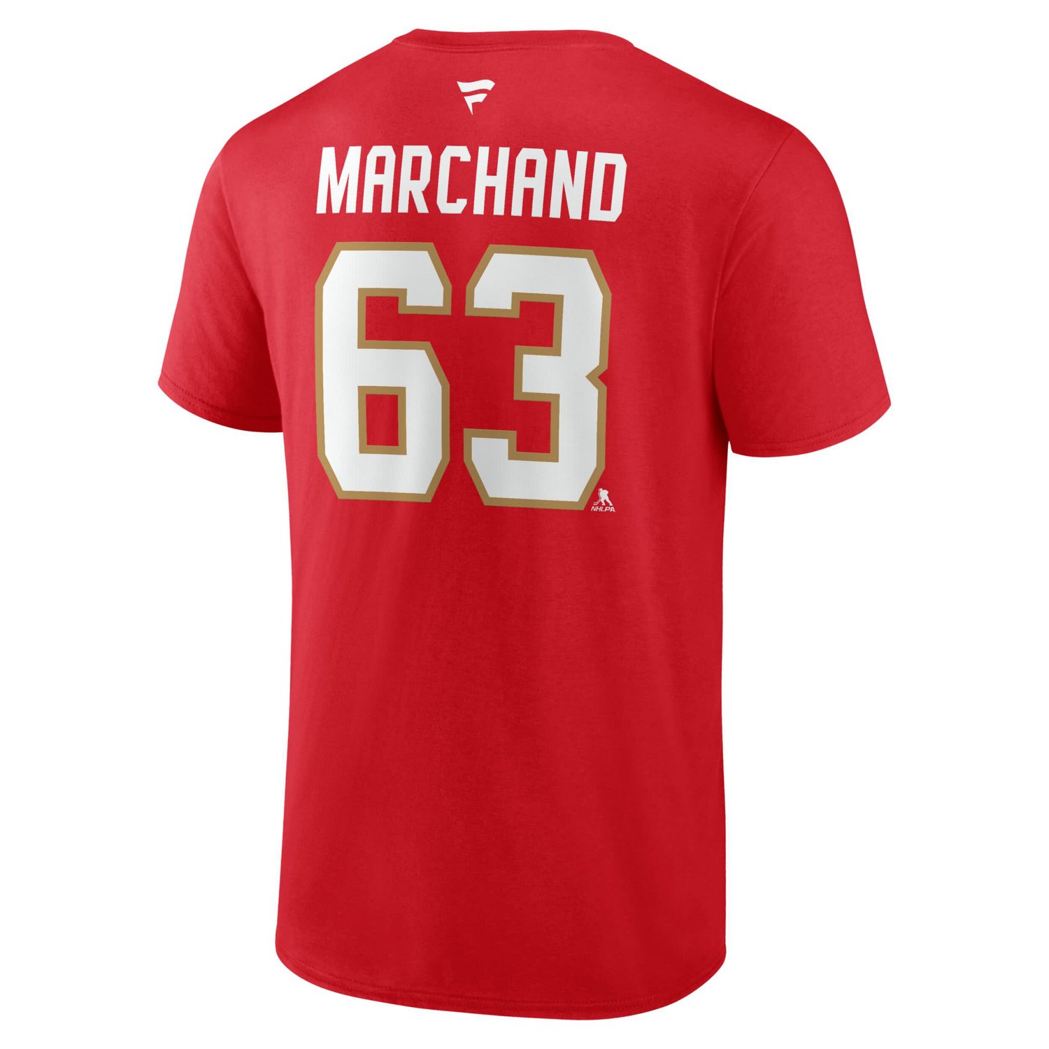 Fanatics Brad Marchand Florida Panthers Authentic Stack Name  Number T-Shirt - view number 3