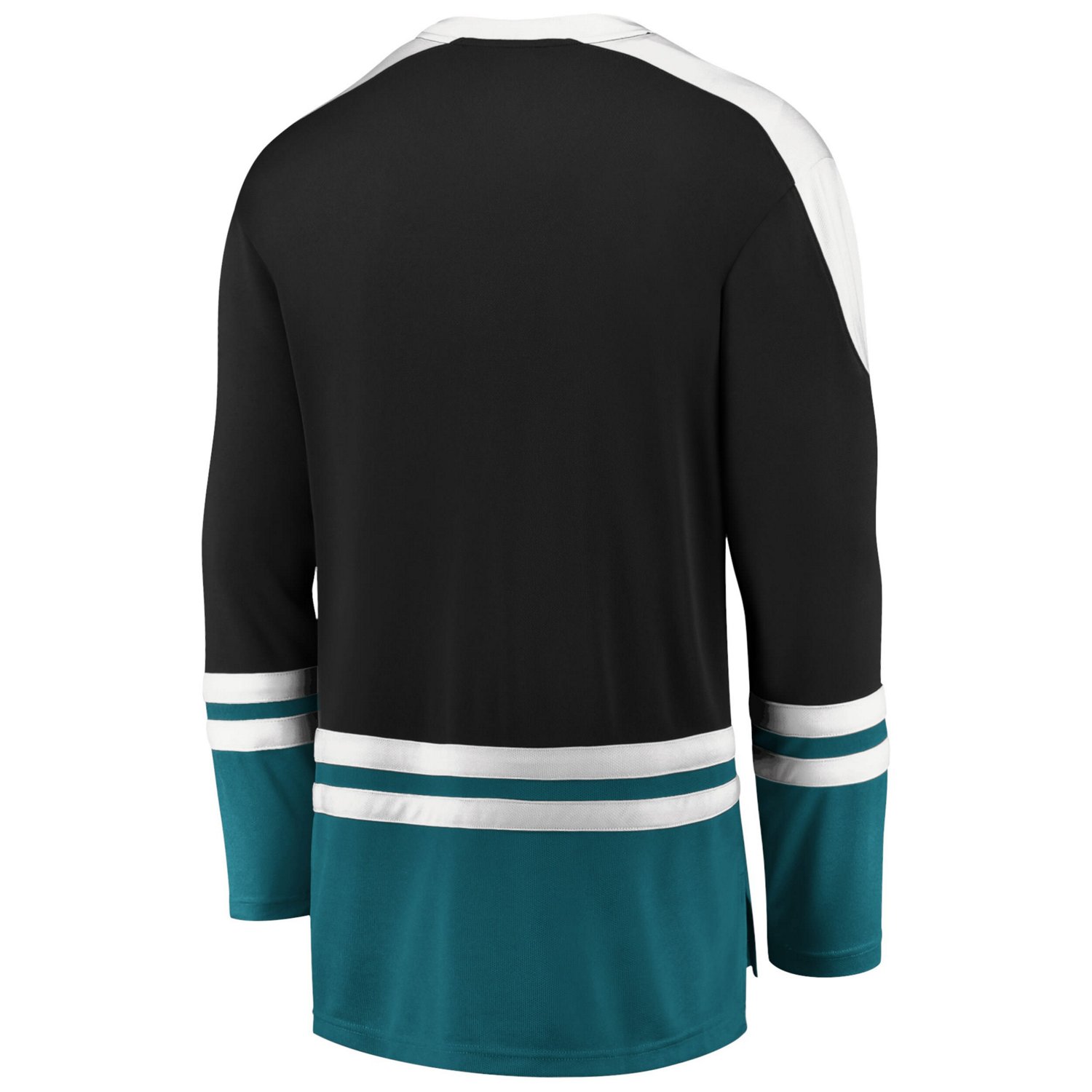 Fanatics Branded /Teal San Jose Sharks Iconic Slapshot Long Sleeve T-Shirt                                                       - view number 3