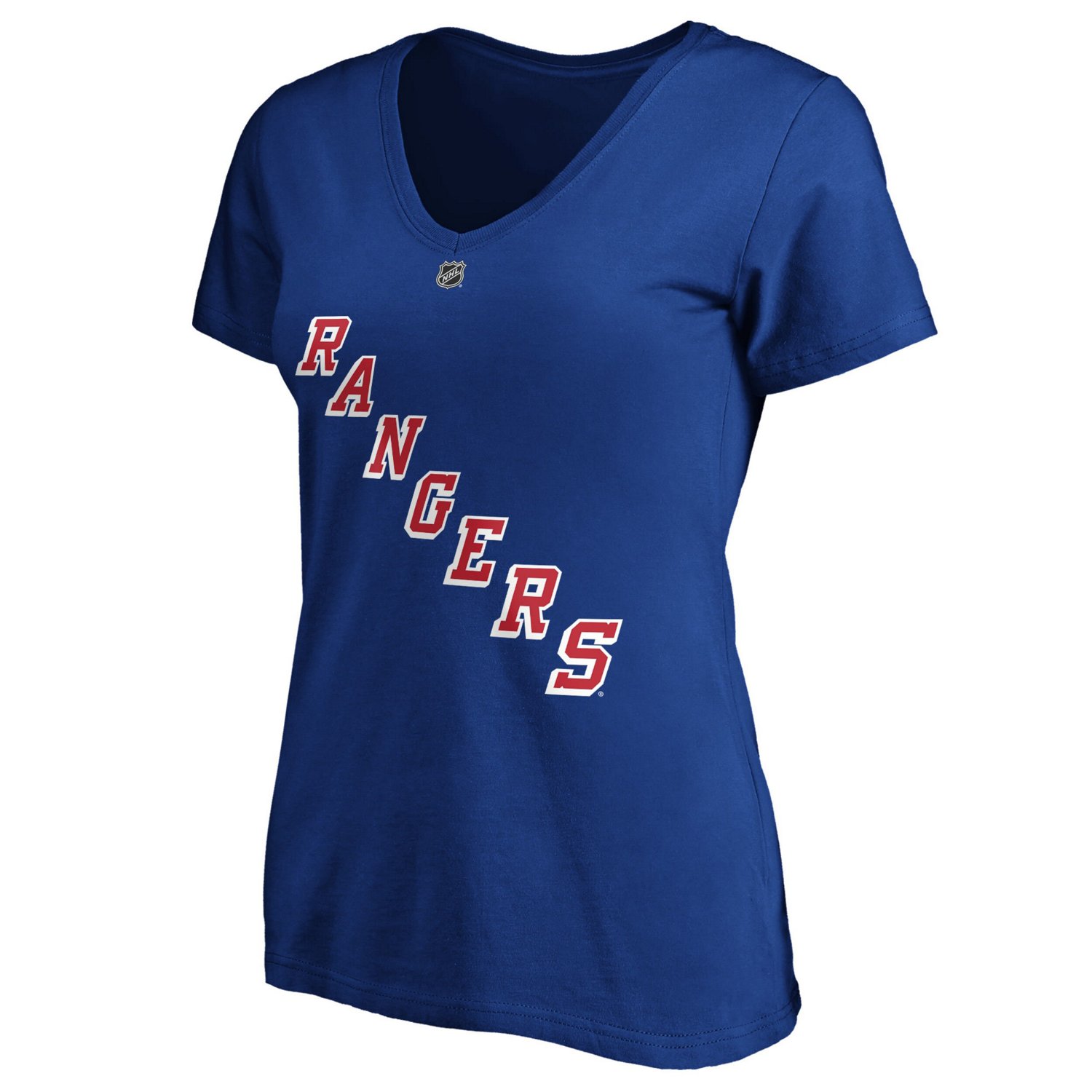 Fanatics Branded Alexis Lafreniere New York Rangers Plus Size Name  Number V-Neck T-Shirt                                        - view number 2