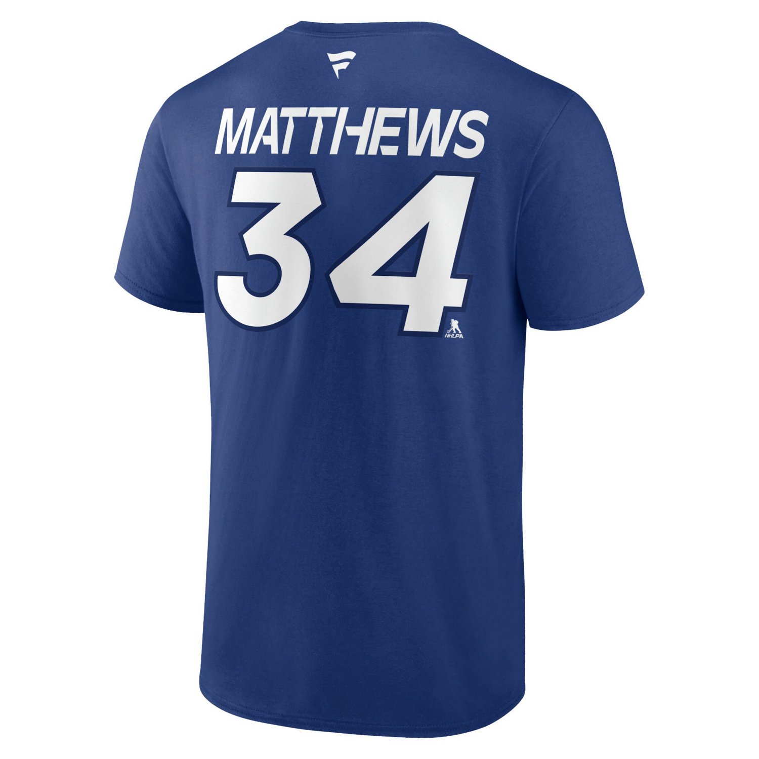 Fanatics Branded Auston Matthews Toronto Maple Leafs Authentic Pro Prime Name  Number T-Shirt                                    - view number 3