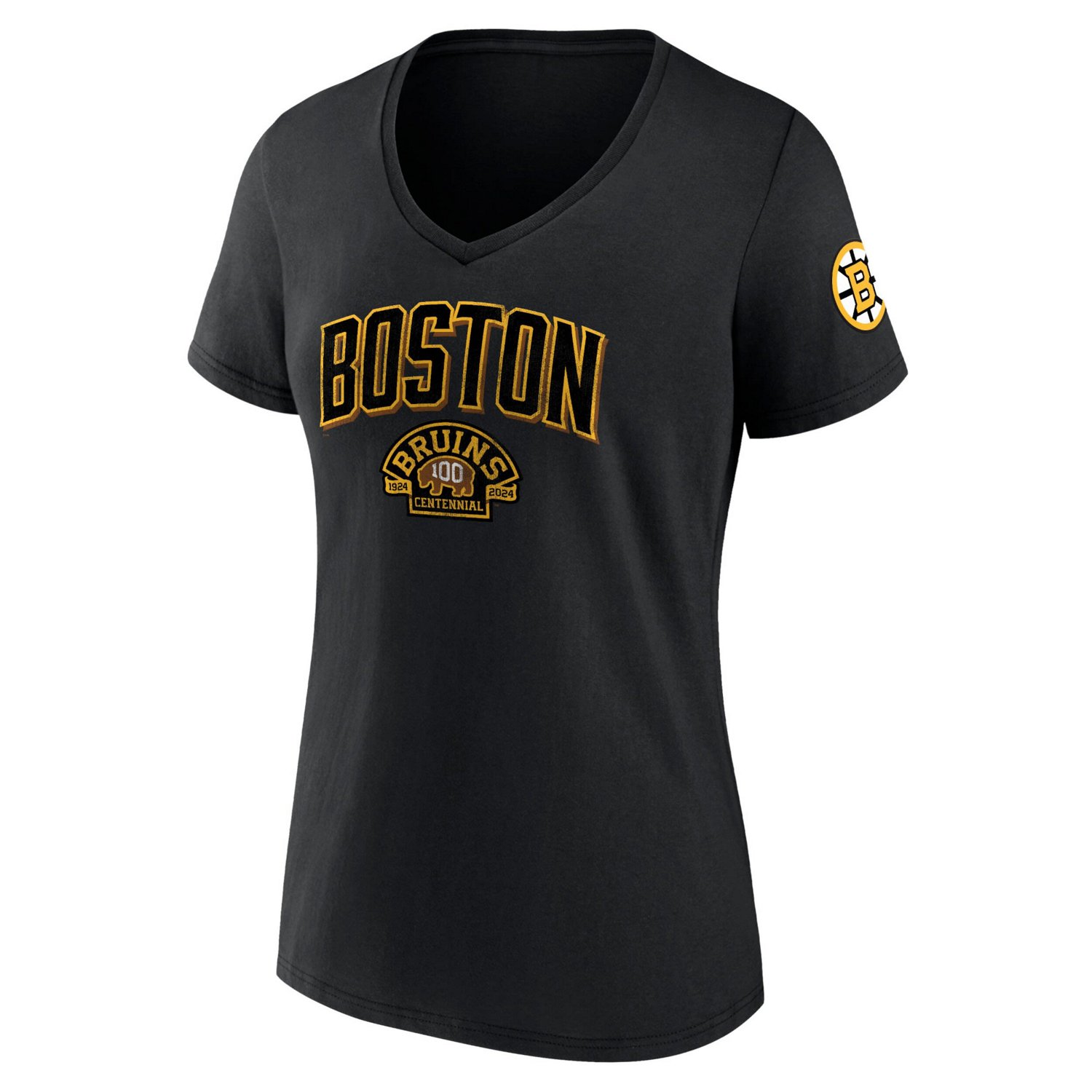 Fanatics Branded Boston Bruins Centennial Lock Up T-Shirt - view number 2