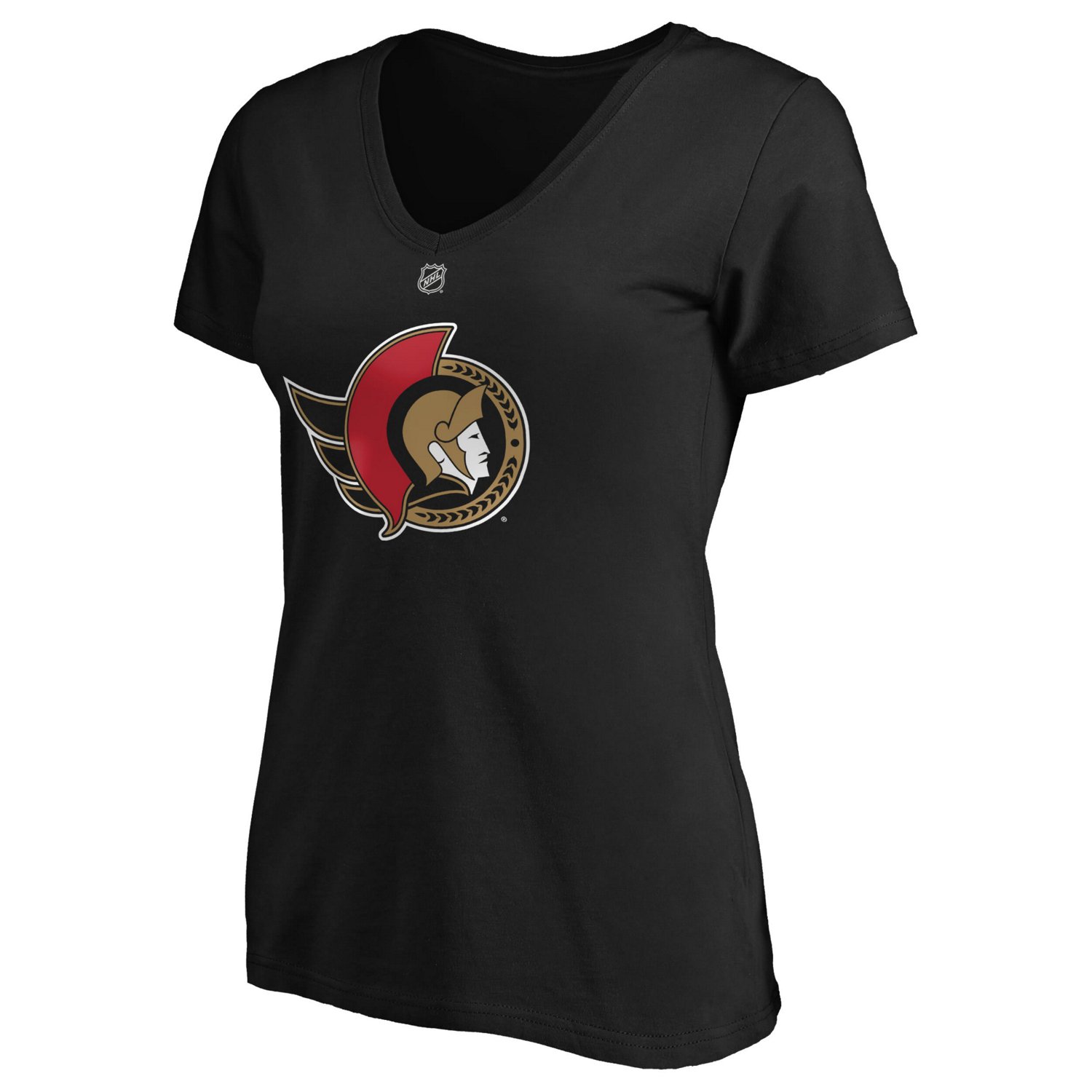 Fanatics Branded Brady Tkachuk Ottawa Senators Authentic Stack Name  Number V-Neck T-Shirt - view number 2