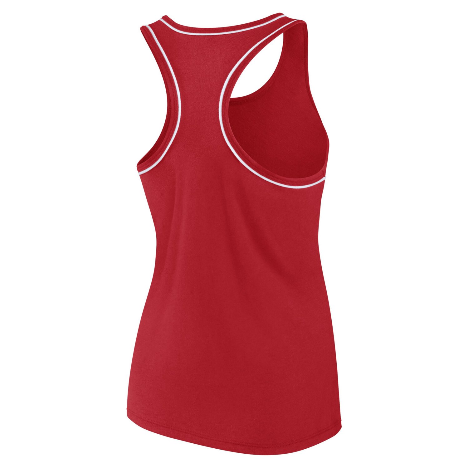 Fanatics Branded Chicago Blackhawks Wordmark Logo Racerback Scoop Neck Tank Top                                                  - view number 3