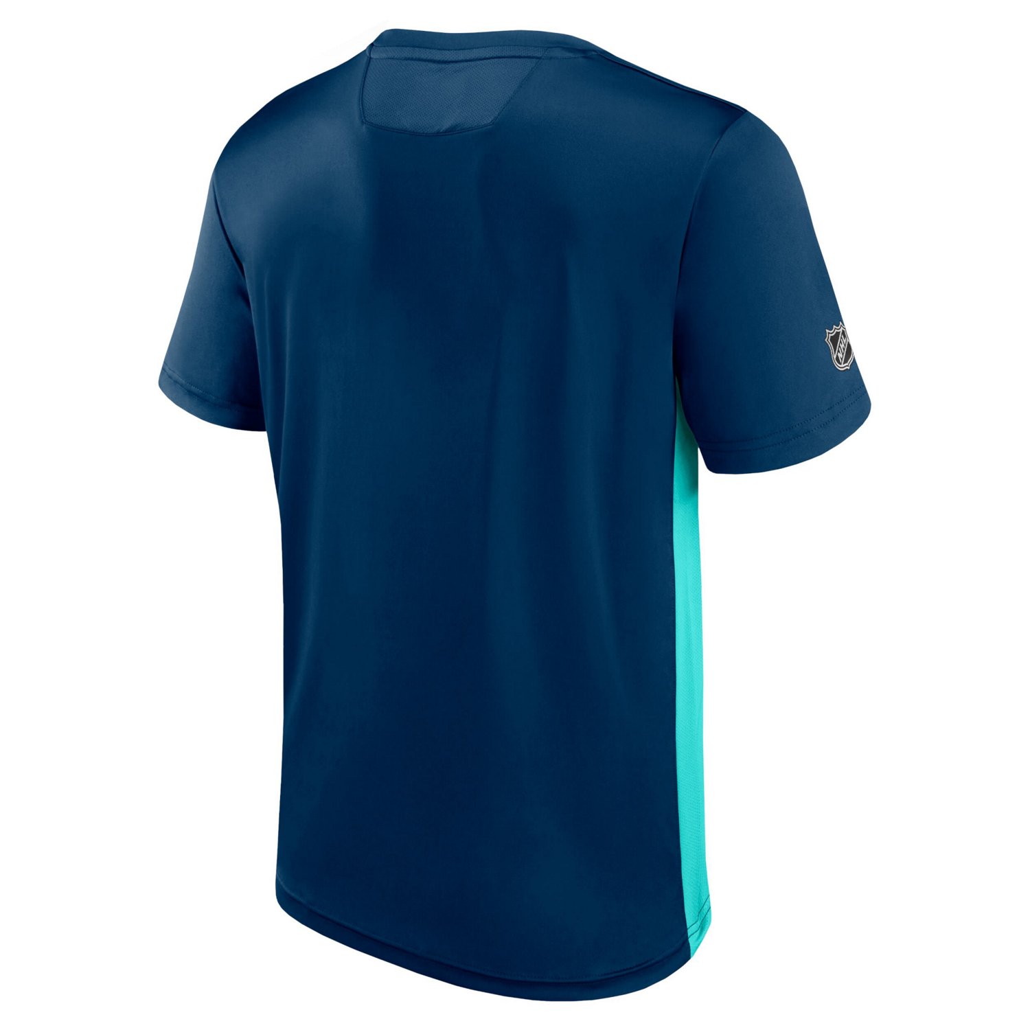 Fanatics Branded Deep Sea /Light Seattle Kraken Authentic Pro Rink Tech T-Shirt - view number 3