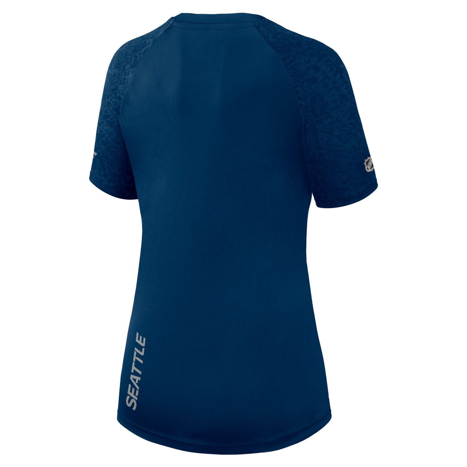 Fanatics Branded Deep Sea Seattle Kraken Authentic Pro Tech T-Shirt                                                              - view number 3