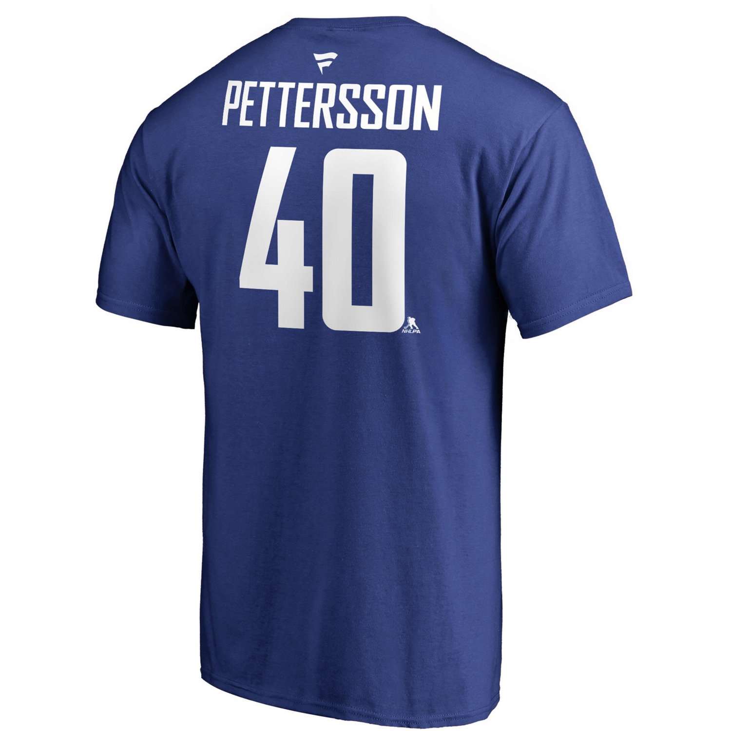 Fanatics Branded Elias Pettersson Vancouver Canucks Team Authentic Stack Name  Number T-Shirt - view number 3