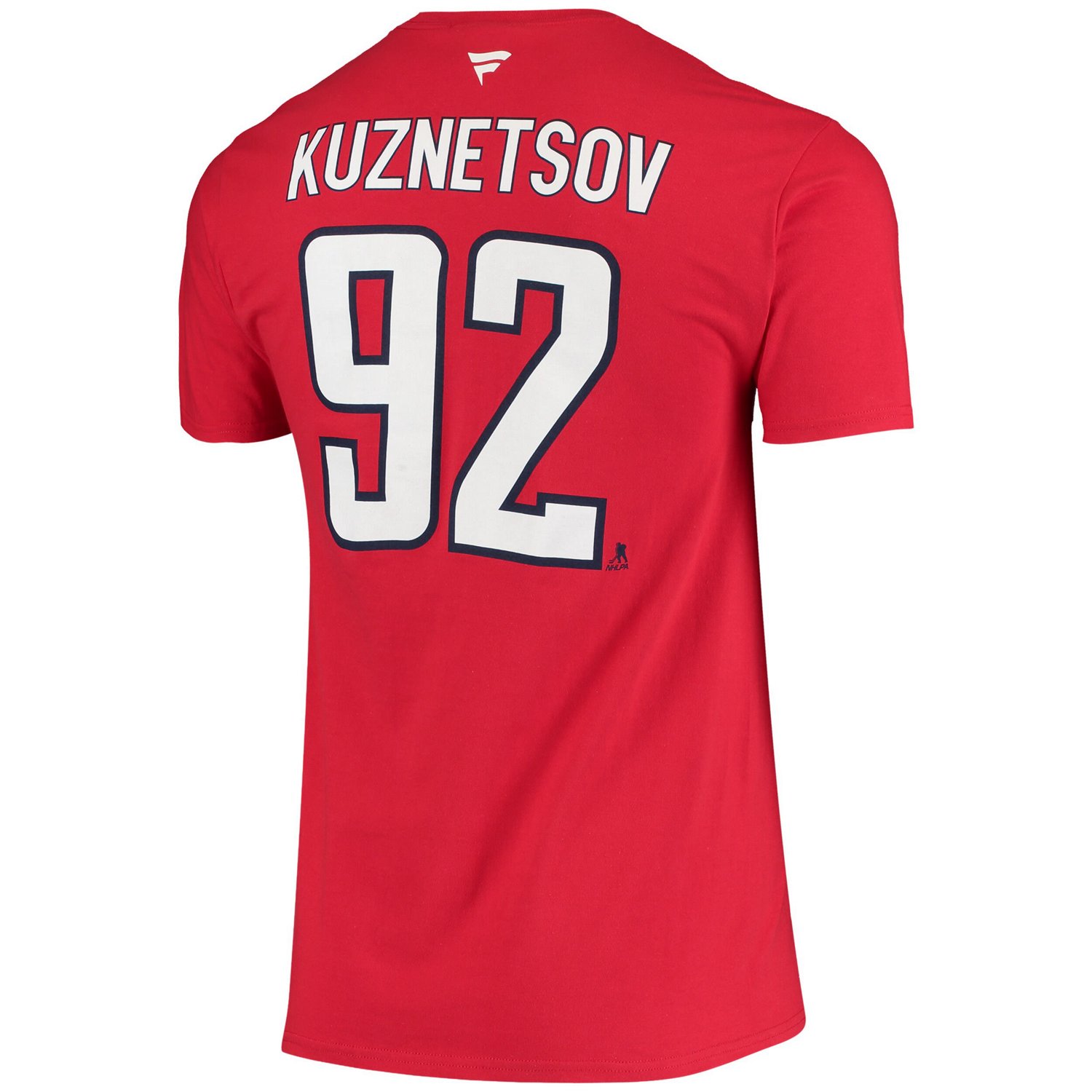 Fanatics Branded Evgeny Kuznetsov Washington Capitals Name  Number T-Shirt - view number 3