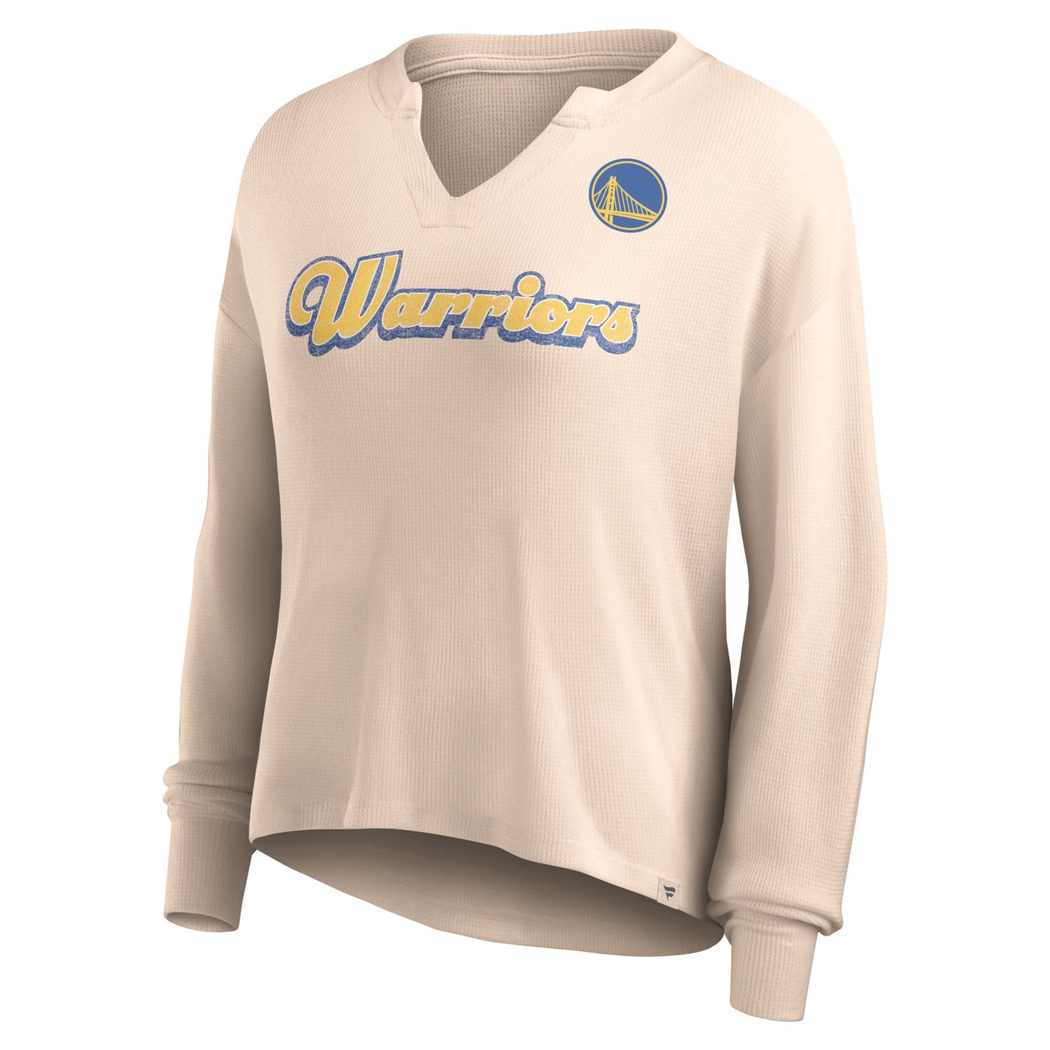 Fanatics Branded Golden State Warriors Go For It Long Sleeve Notch Neck T-Shirt                                                  - view number 2