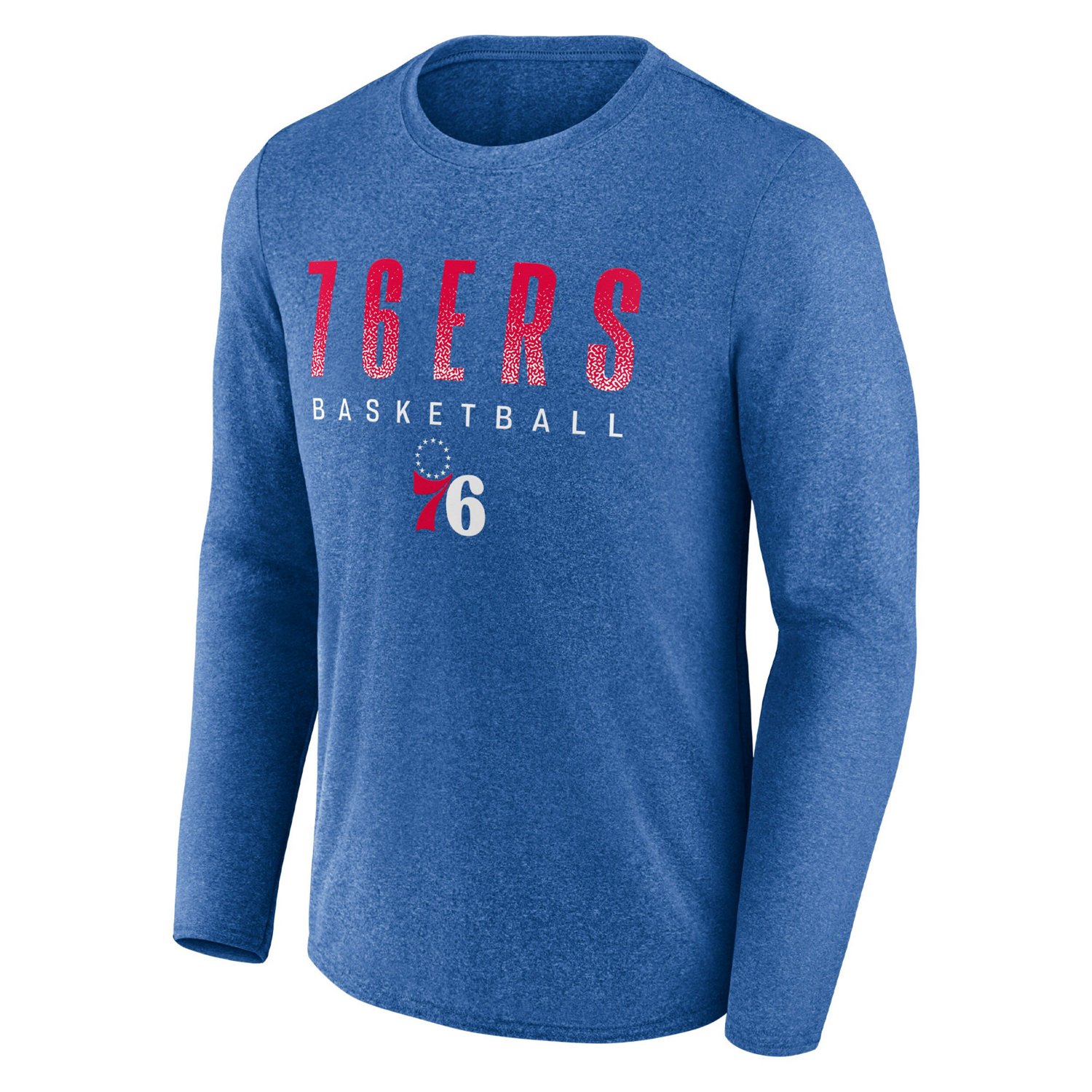 Fanatics Branded Heathered Philadelphia 76ers Where Legends Play Iconic Practice Long Sleeve T-Shirt - view number 2
