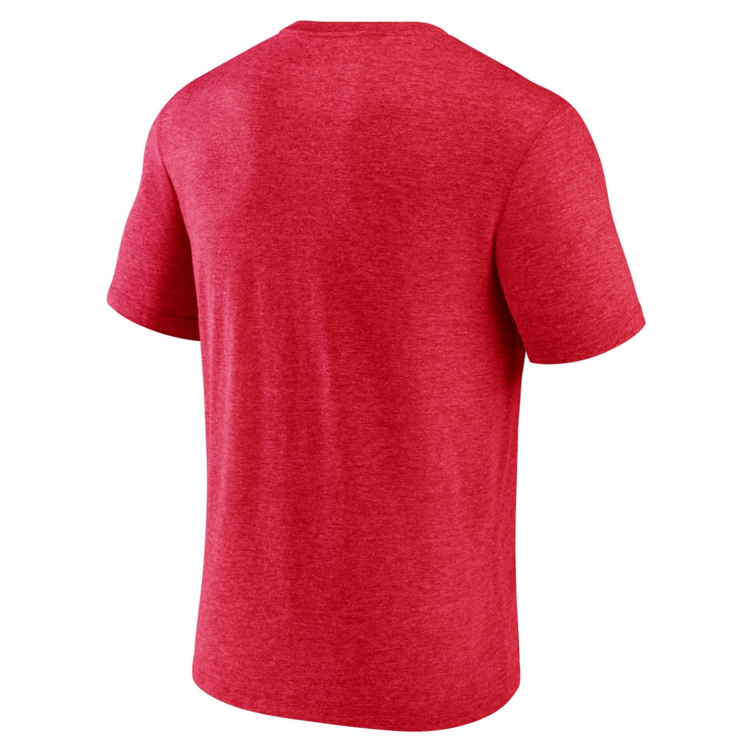 Fanatics Branded Heathered Wisconsin Badgers Logo Hometown Tri-Blend T-Shirt                                                     - view number 3