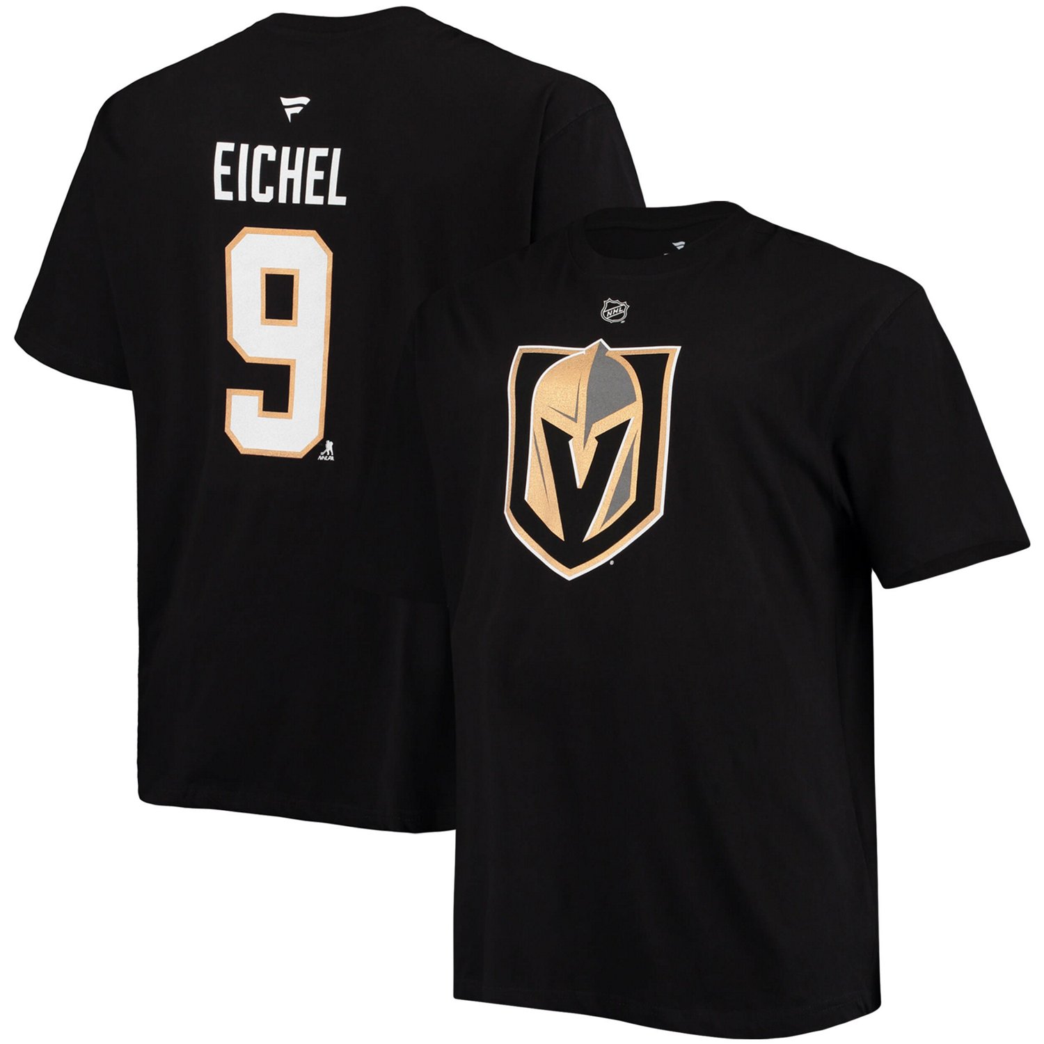 Fanatics Branded Jack Eichel Vegas Golden Knights Big  Tall Name  Number T-Shirt