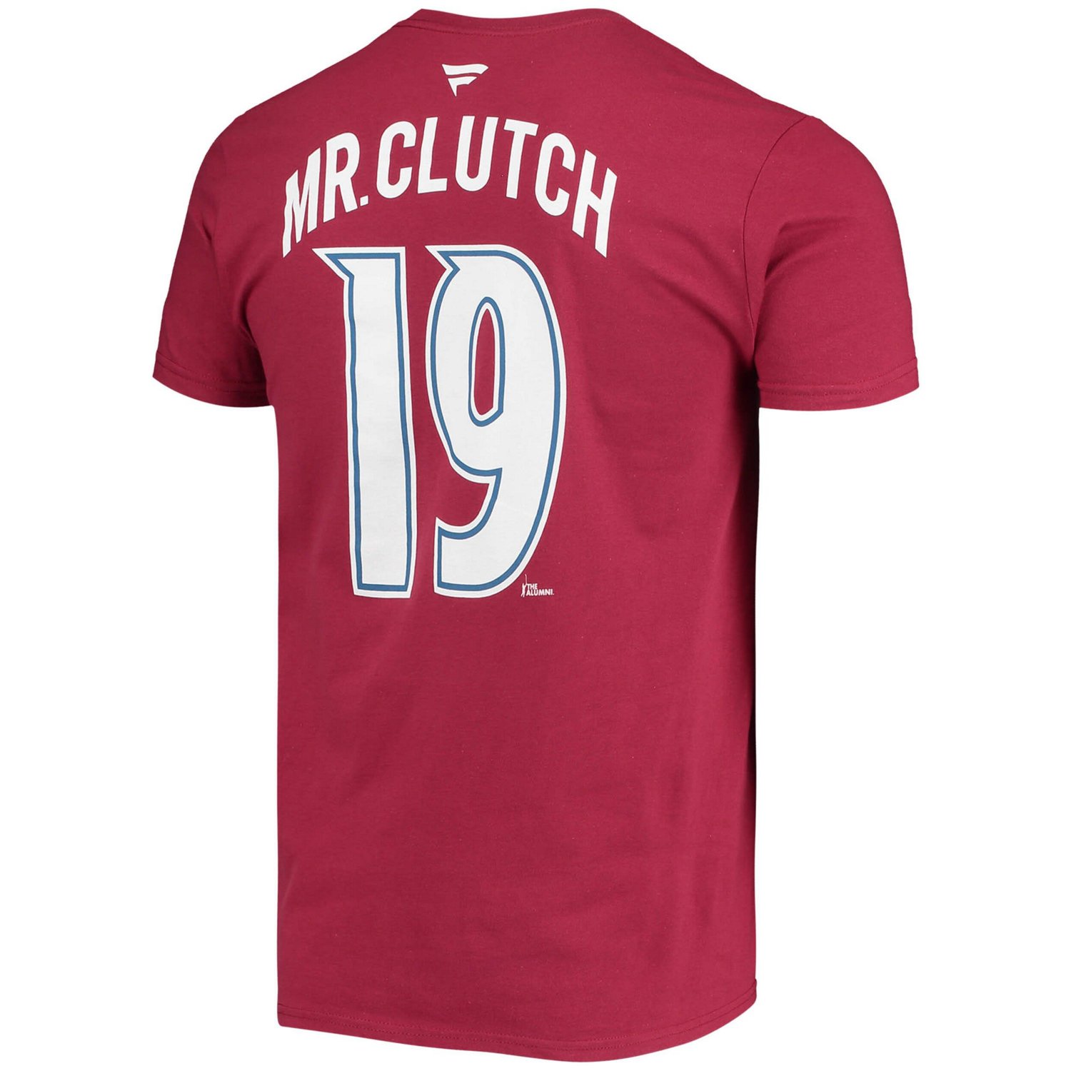 Fanatics Branded Joe Sakic Colorado Avalanche Authentic Stack Retired Player Nickname  Number T-Shirt                            - view number 3