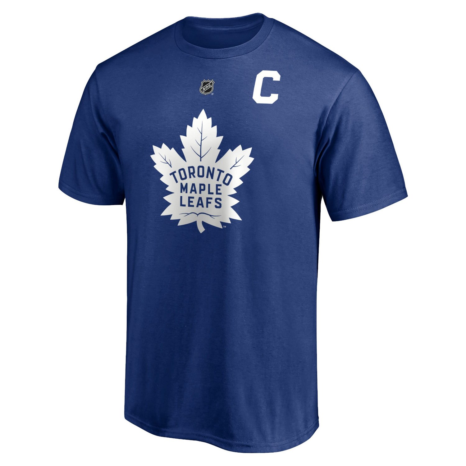 Fanatics Branded John Tavares Toronto Maple Leafs Authentic Stack Name  Number Captain T-Shirt                                   - view number 2