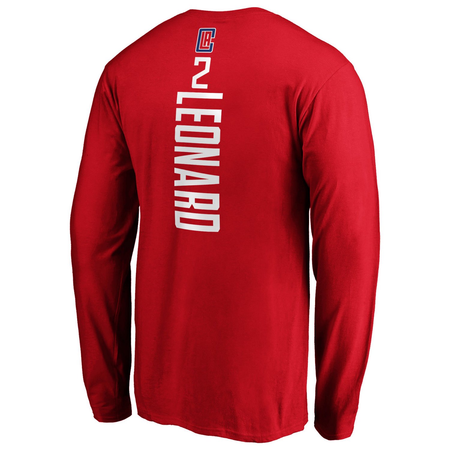 Fanatics Branded Kawhi Leonard LA Clippers Team Playmaker Name  Number Long Sleeve T-Shirt                                       - view number 3