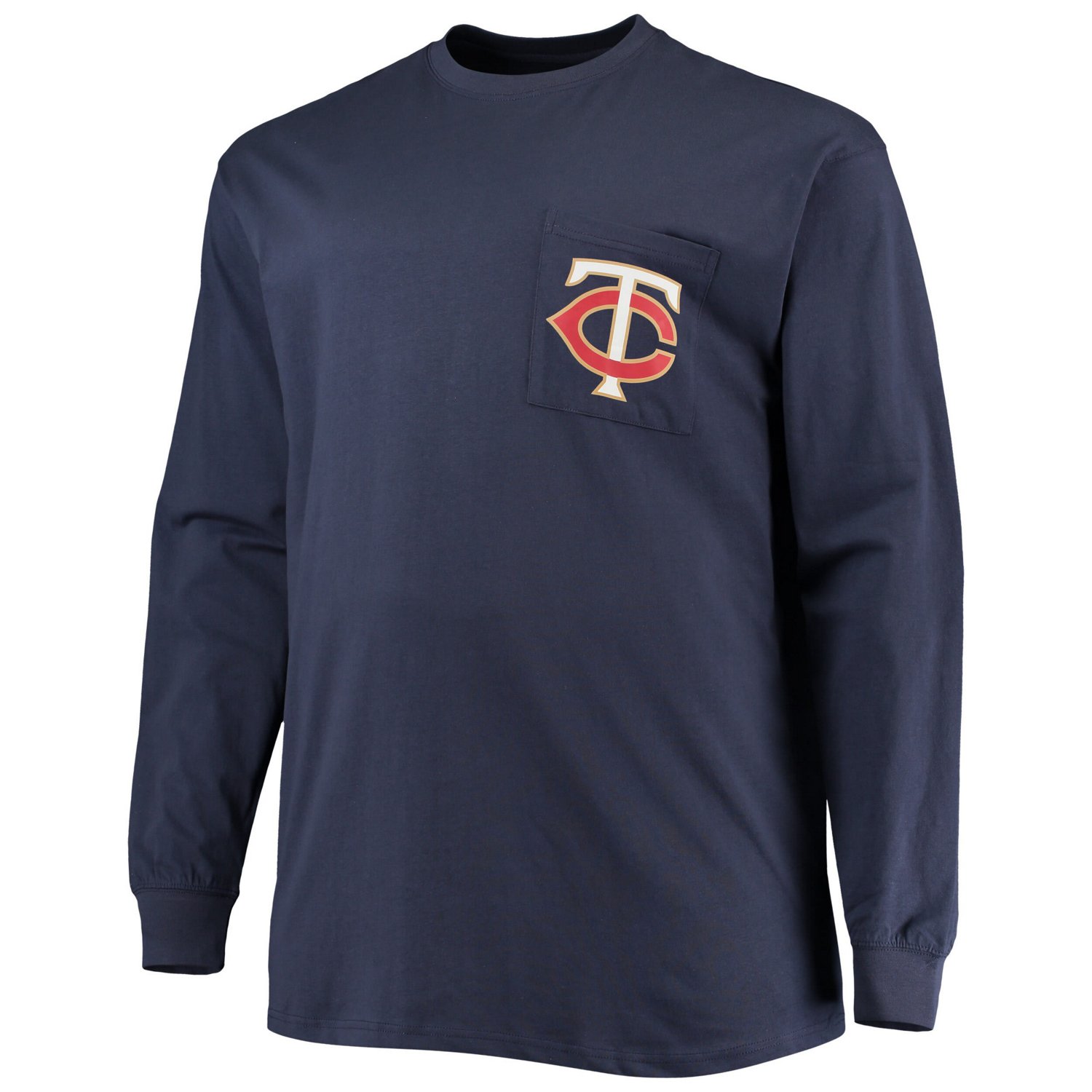 Fanatics Branded Minnesota Twins Big  Tall Solid Back Hit Long Sleeve T-Shirt - view number 2