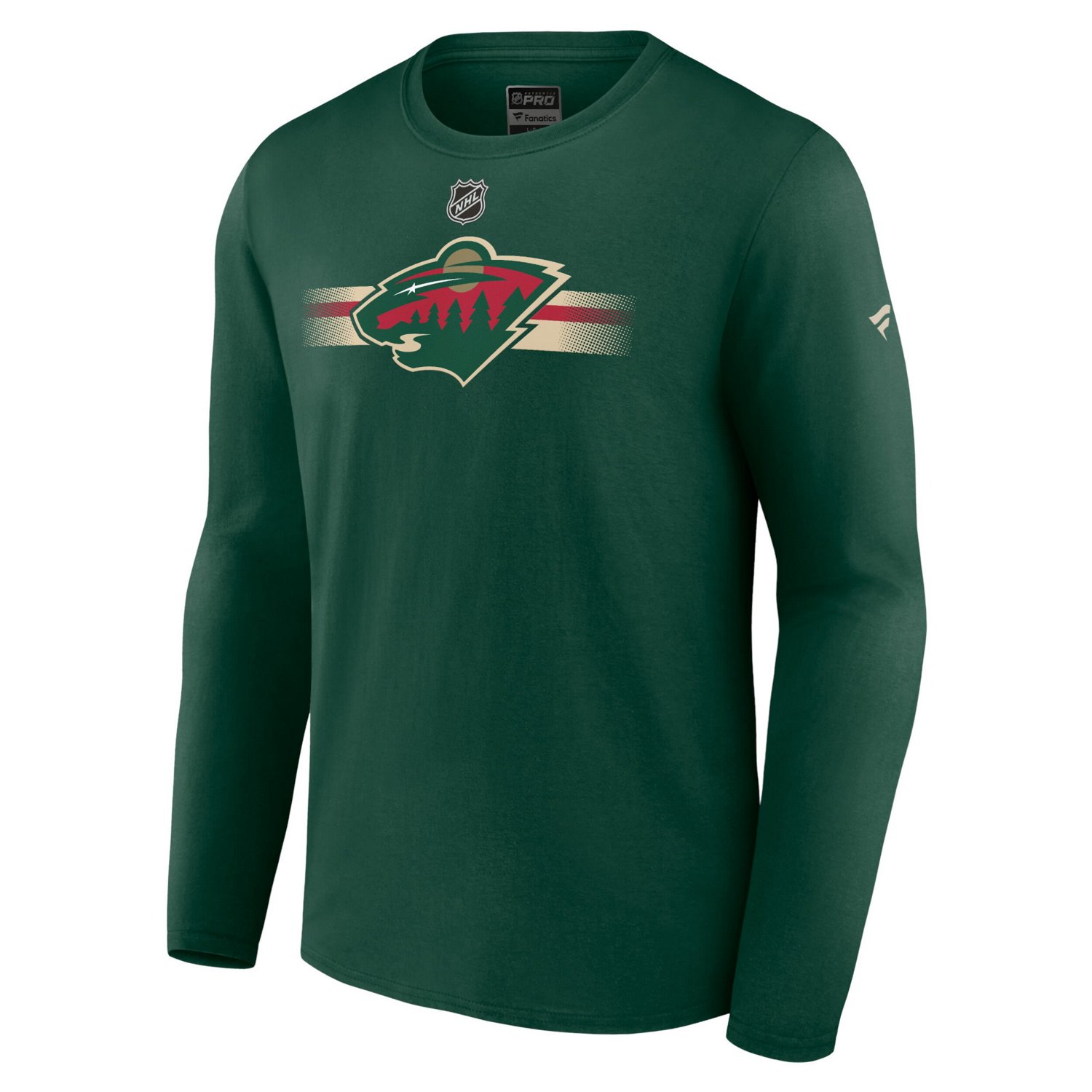 Fanatics Branded Minnesota Wild Authentic Pro Secondary Replen Long Sleeve T-Shirt - view number 2