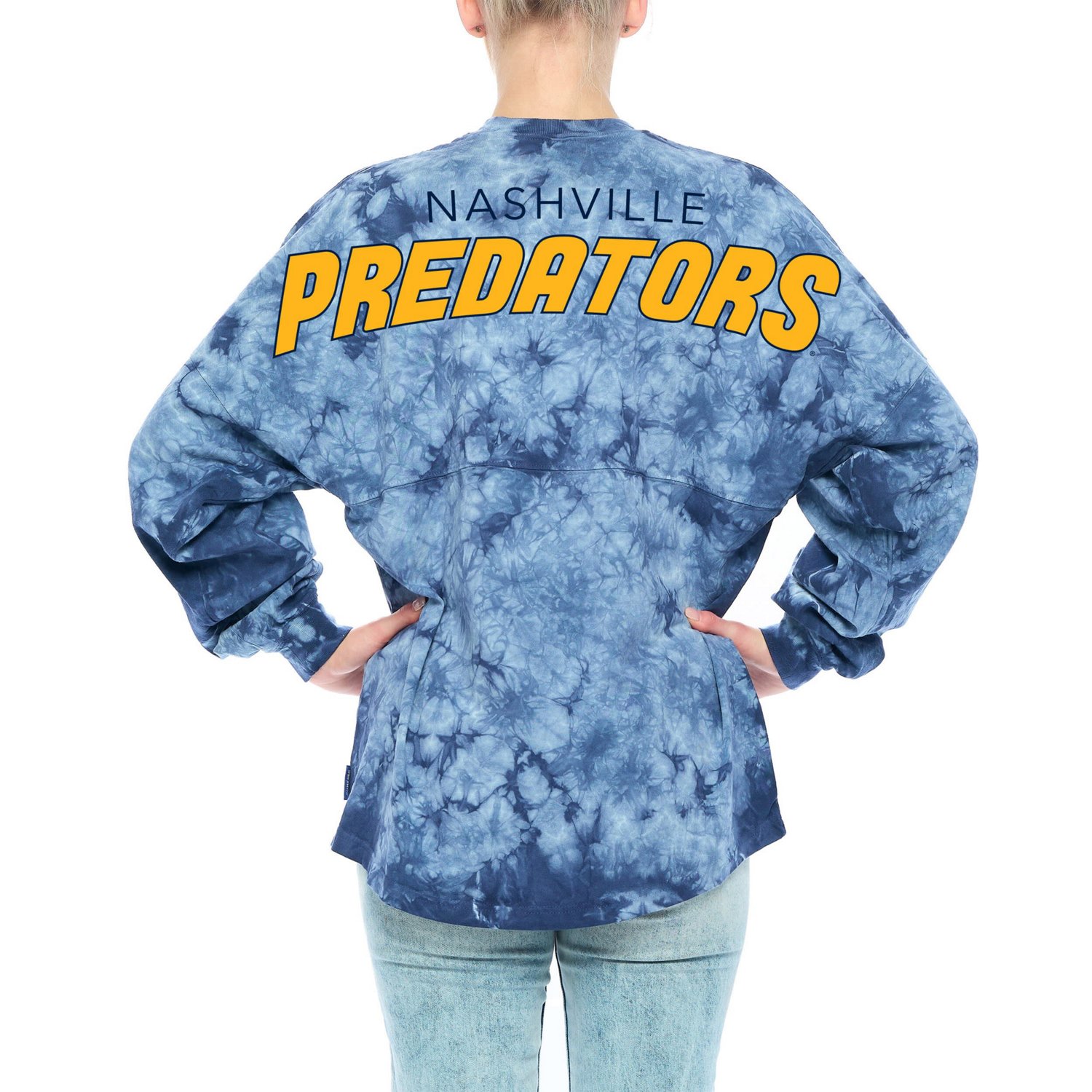 Fanatics Branded Nashville Predators Crystal-Dye Long Sleeve T-Shirt - view number 2