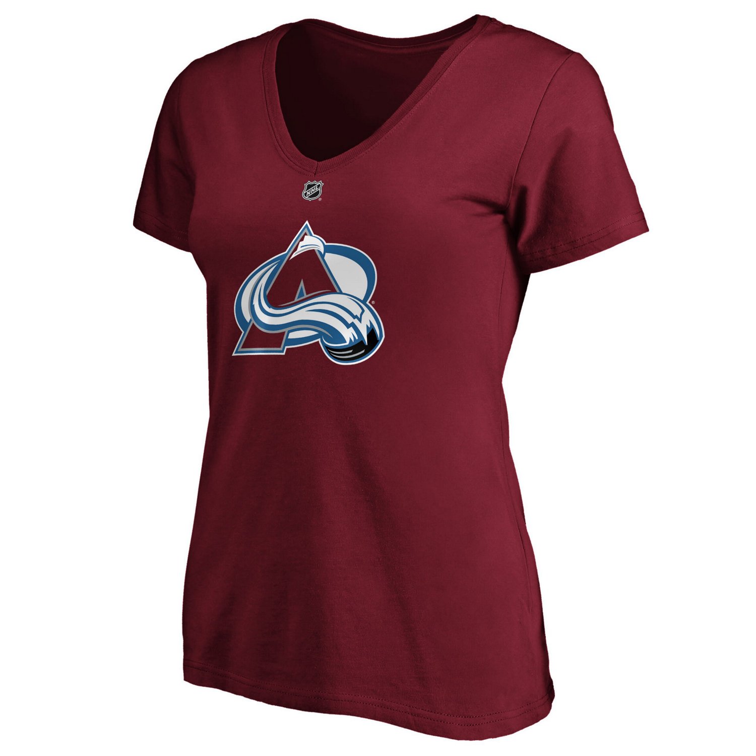 Fanatics Branded Nathan MacKinnon Colorado Avalanche Plus Size Name  Number V-Neck T-Shirt                                       - view number 2