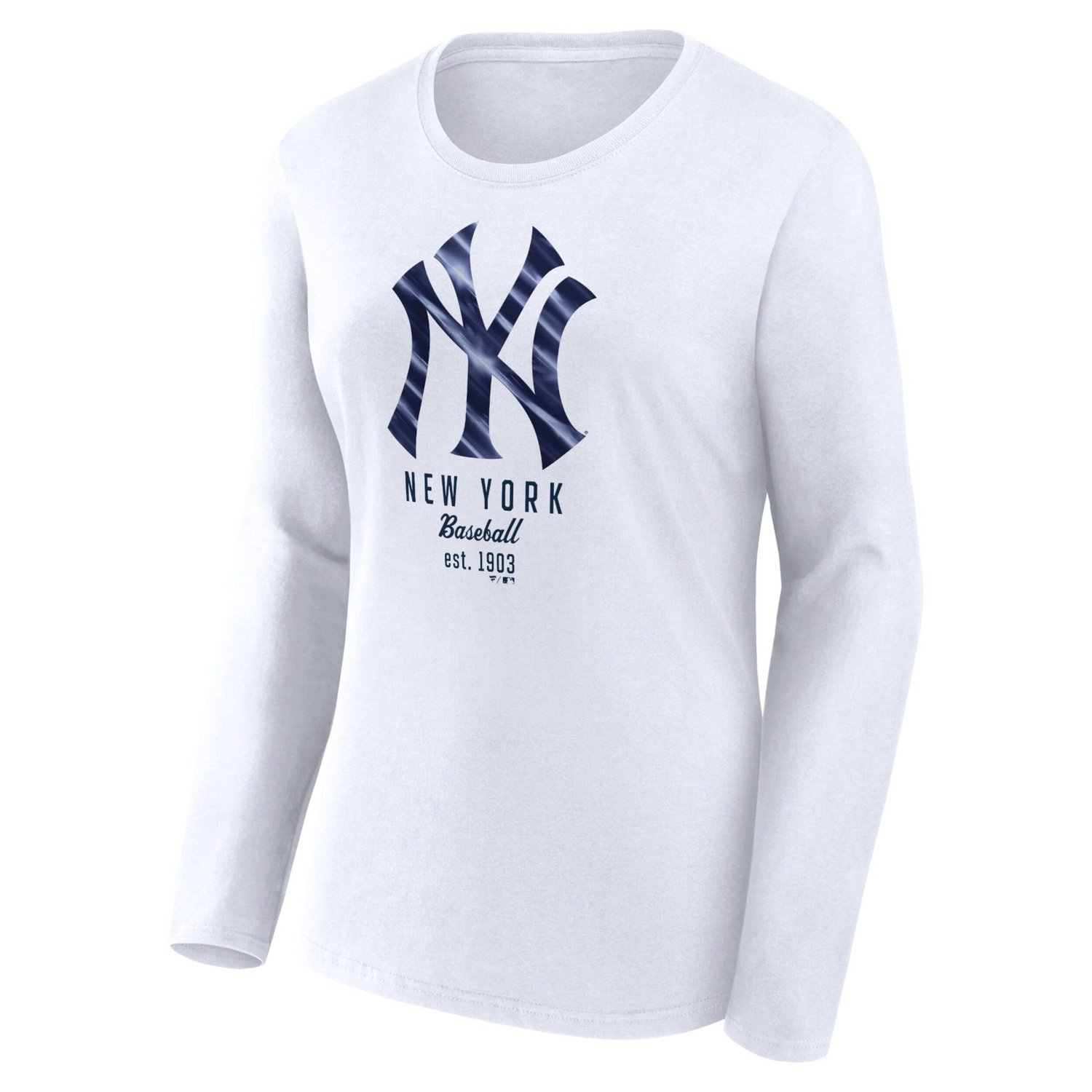 Fanatics Branded New York Yankees Lightweight Fitted Long Sleeve T-Shirt                                                         - view number 2
