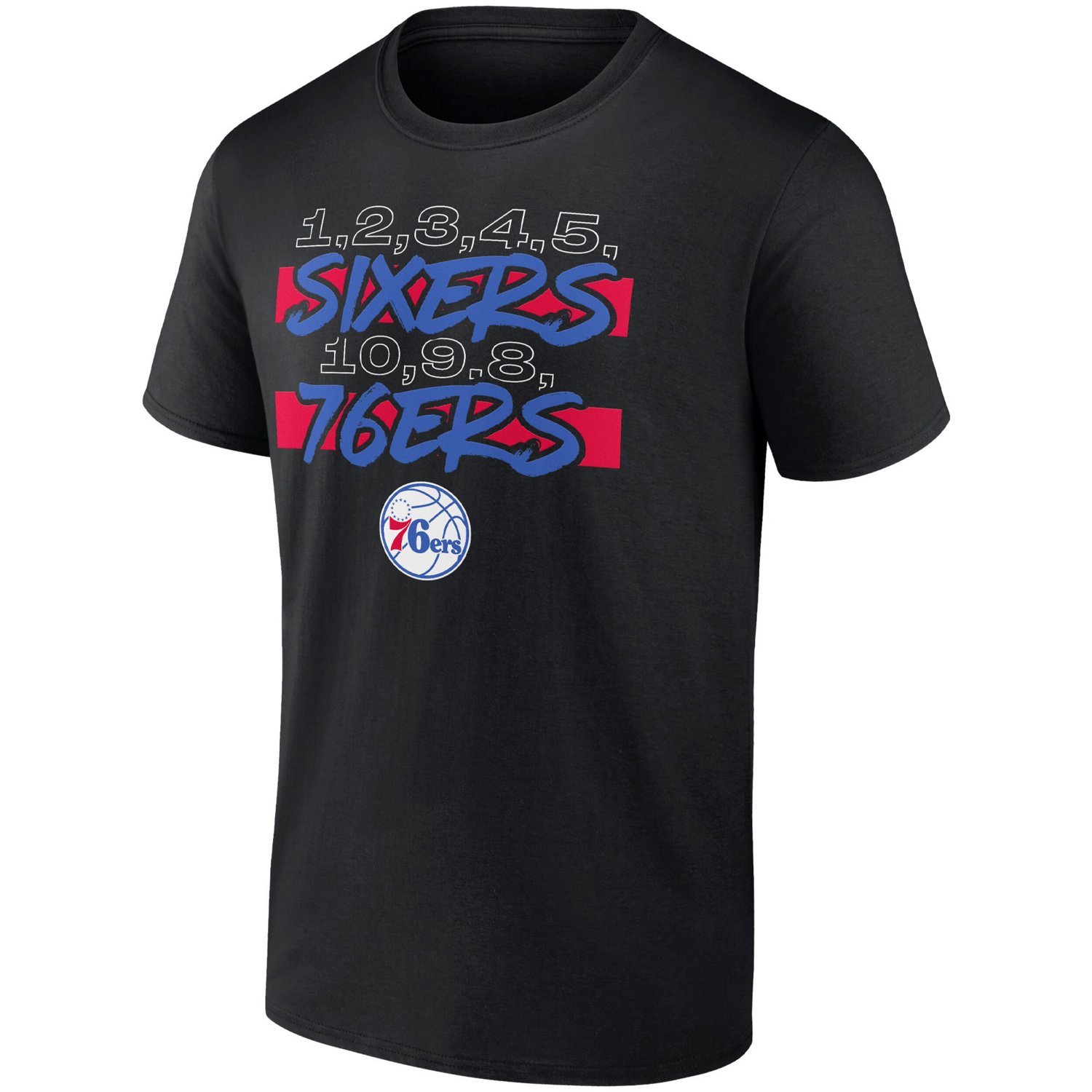 Fanatics Branded Philadelphia 76ers Count Hometown Collection T-Shirt                                                            - view number 2