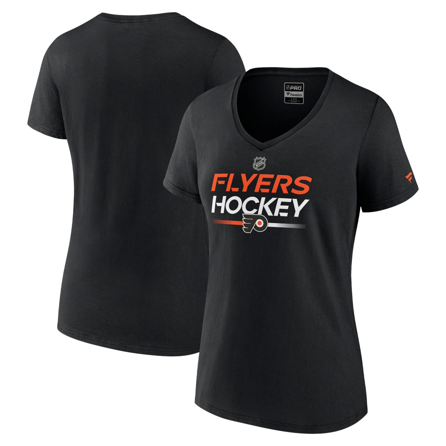 Fanatics Branded Philadelphia Flyers Authentic Pro V-Neck T-Shirt