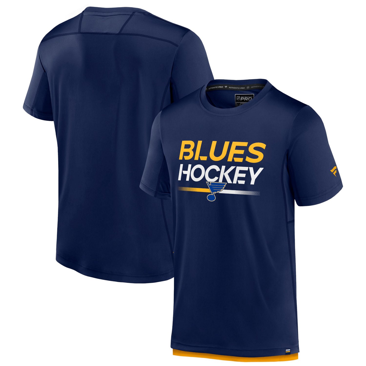 Fanatics Branded St Louis Blues Authentic Pro Tech T-Shirt                                                                       - view number 1