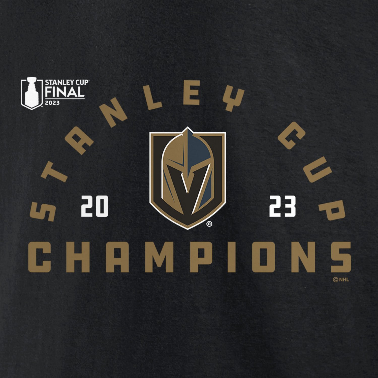 Fanatics Branded Vegas Golden Knights 2023 Stanley Cup Champions Jersey Roster T-Shirt - view number 4