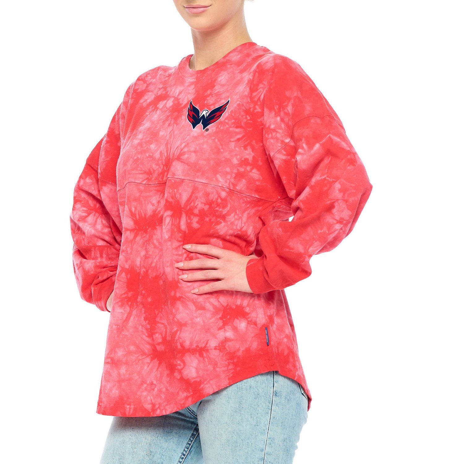 Fanatics Branded Washington Capitals Crystal-Dye Long Sleeve T-Shirt                                                             - view number 3