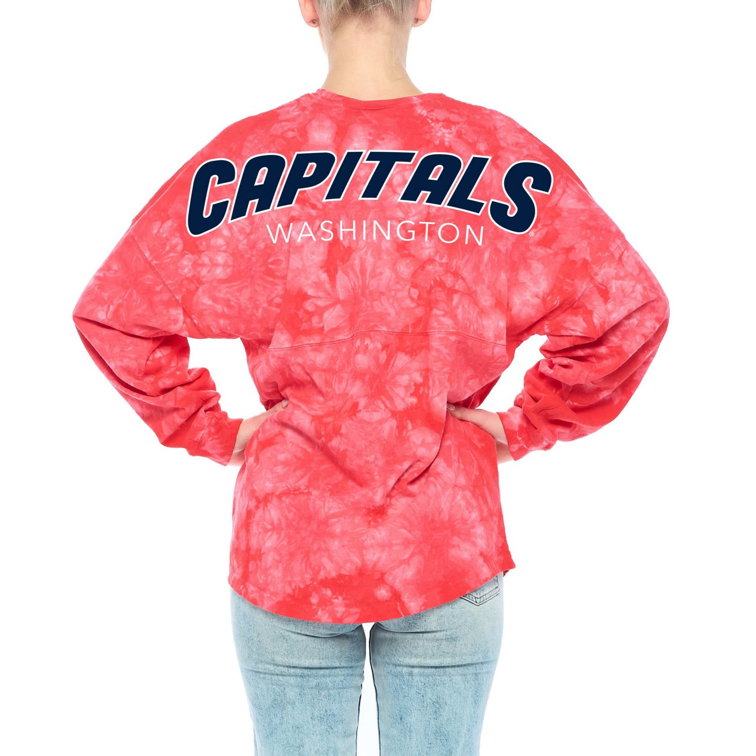 Fanatics Branded Washington Capitals Crystal-Dye Long Sleeve T-Shirt                                                             - view number 2