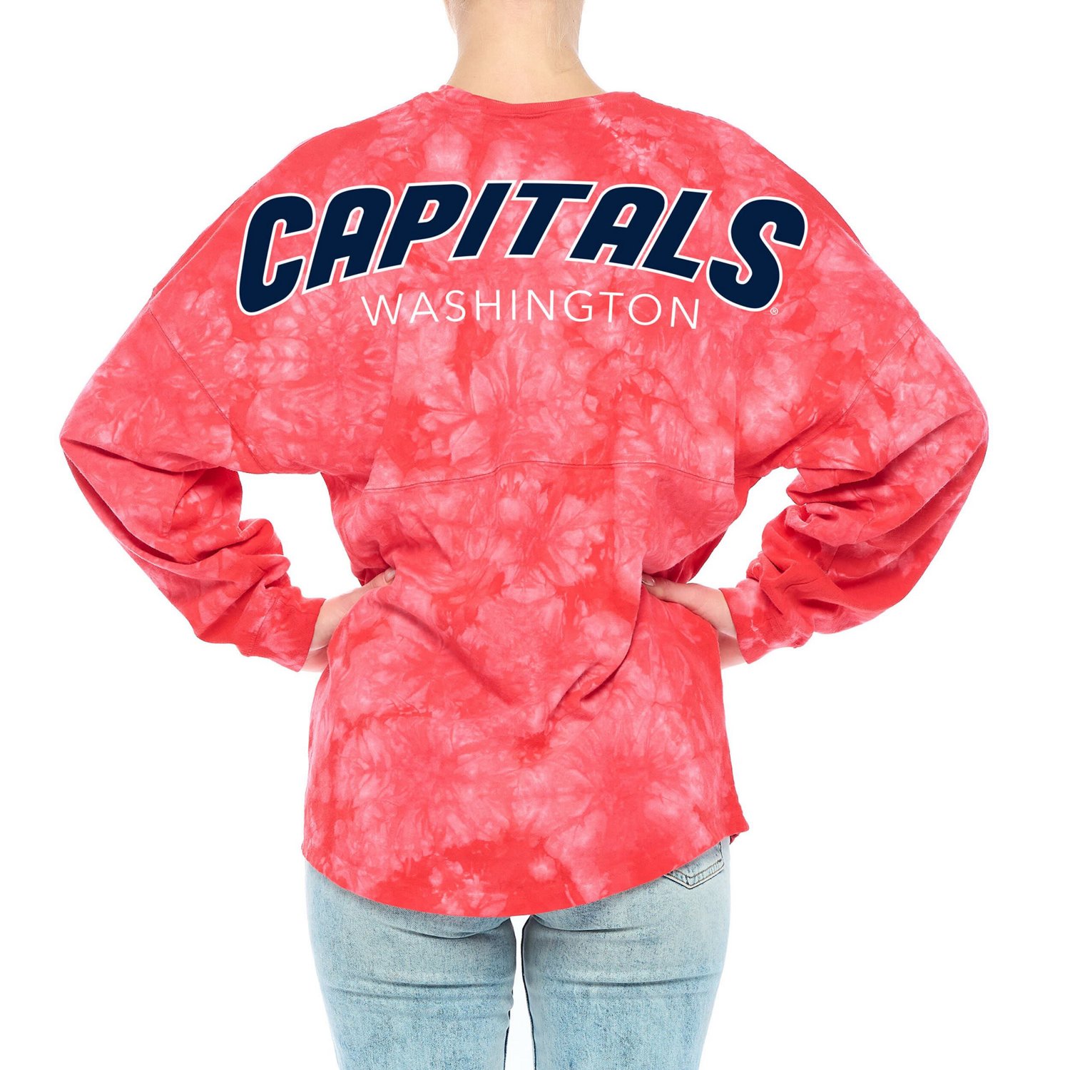 Fanatics Branded Washington Capitals Crystal-Dye Long Sleeve T-Shirt                                                             - view number 4