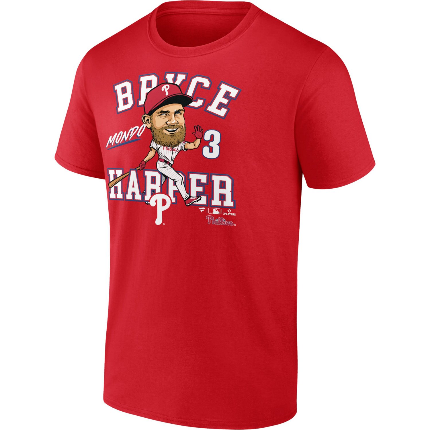 Fanatics Bryce Harper Philadelphia Phillies Hometown Caricature T-Shirt - view number 2