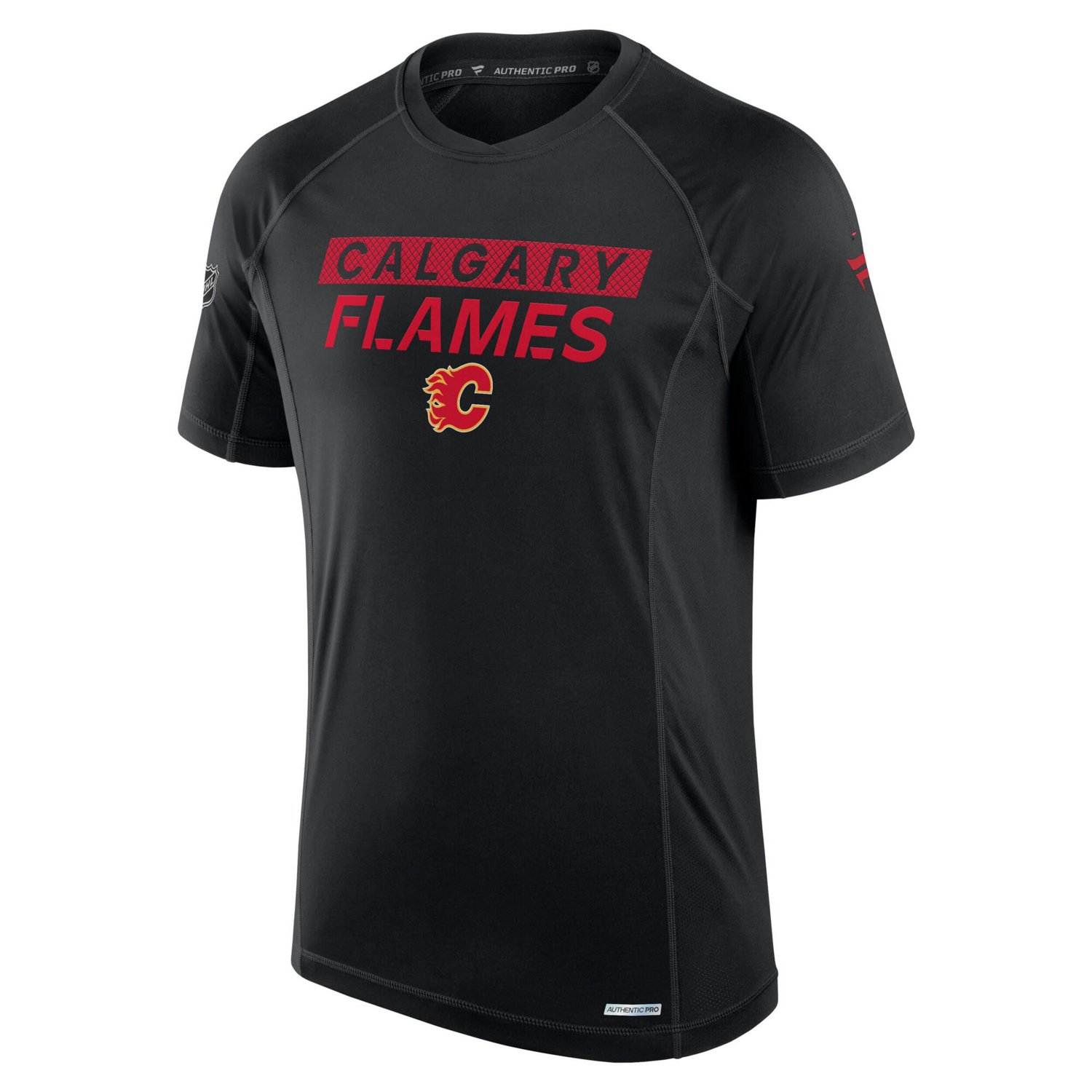 Fanatics Calgary Flames Authentic Pro Rink Tech T-Shirt - view number 2