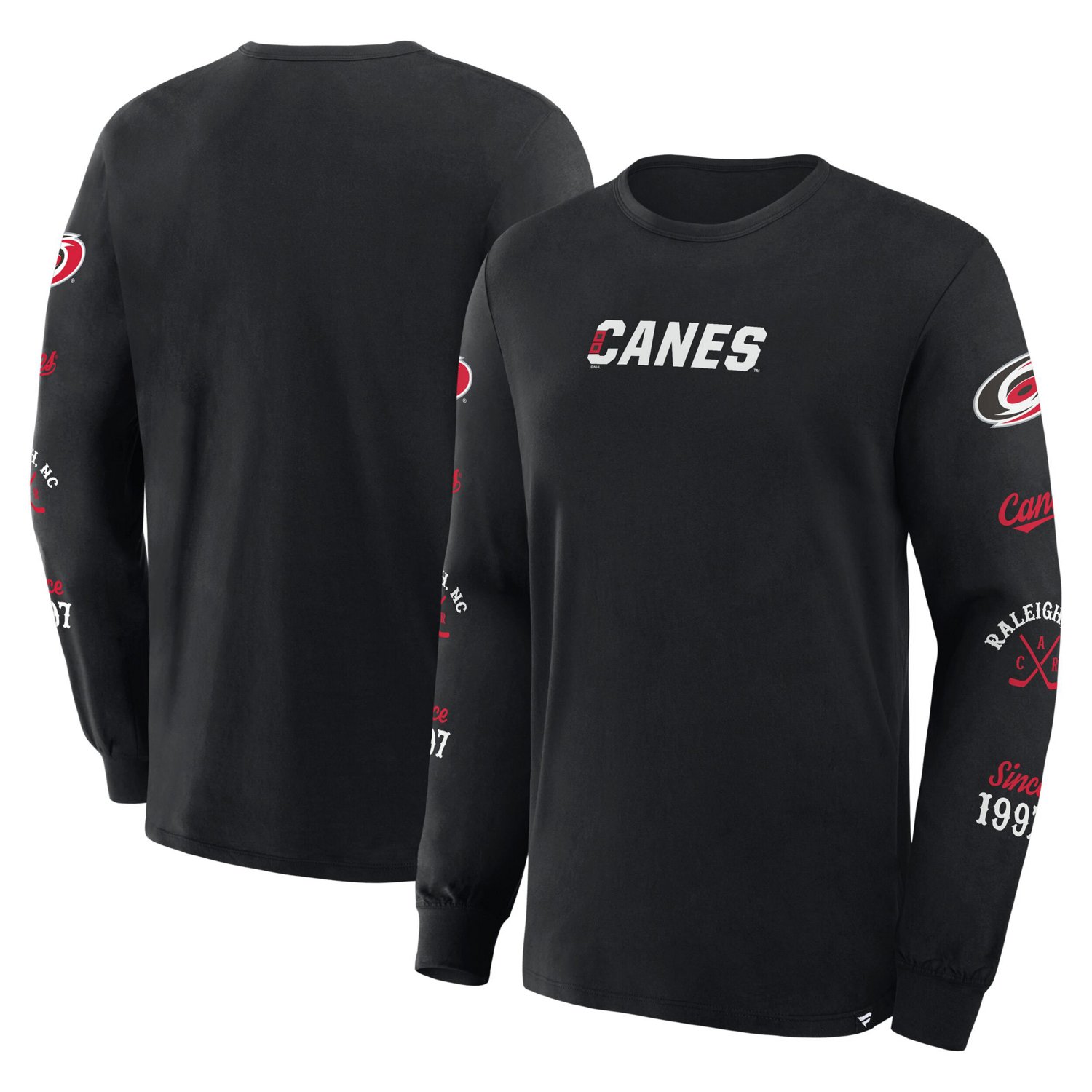 Fanatics Carolina Hurricanes Boxed Legacy Long Sleeve T-Shirt