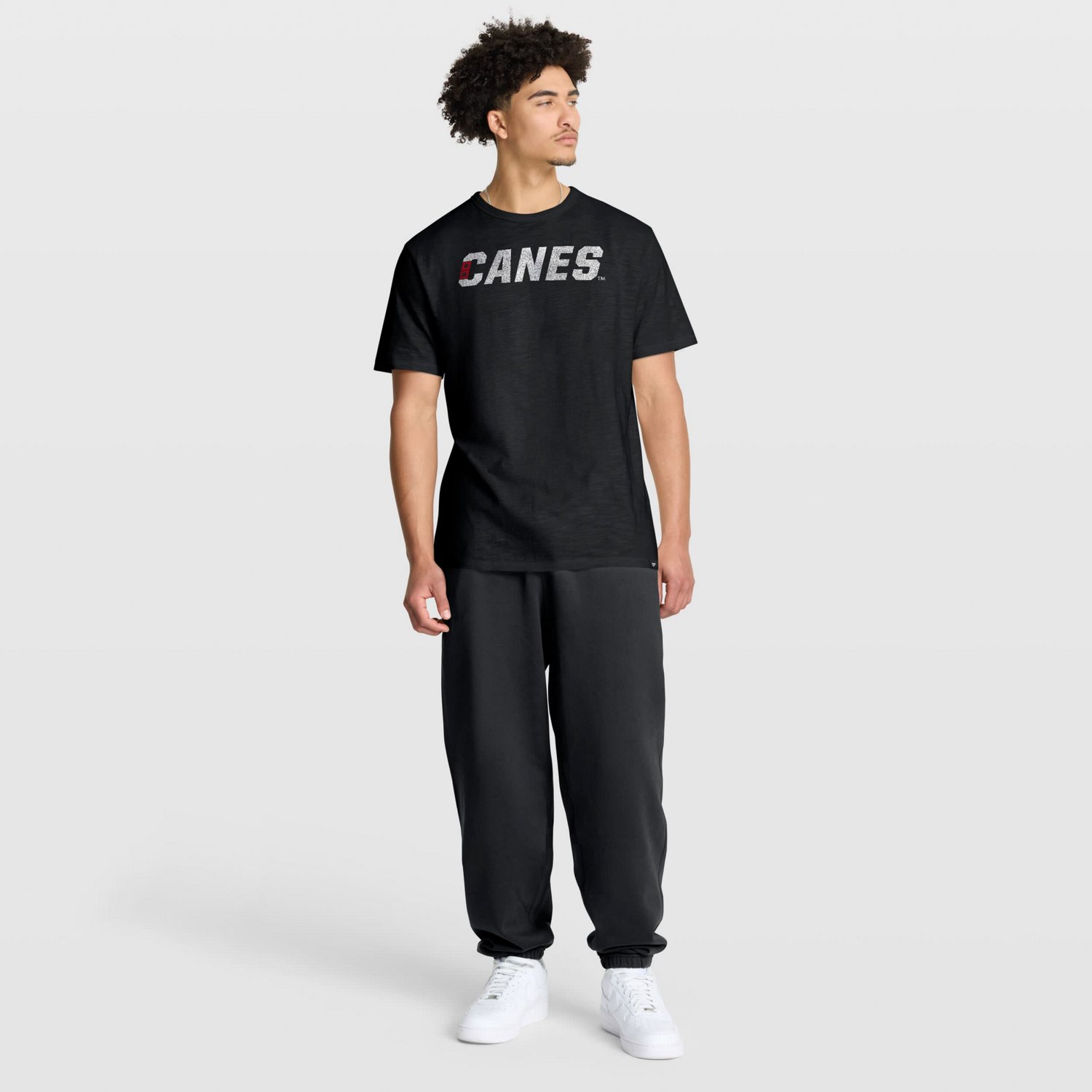 Fanatics Carolina Hurricanes Play Distressed Wordmark Stadium Slub T-Shirt - view number 3