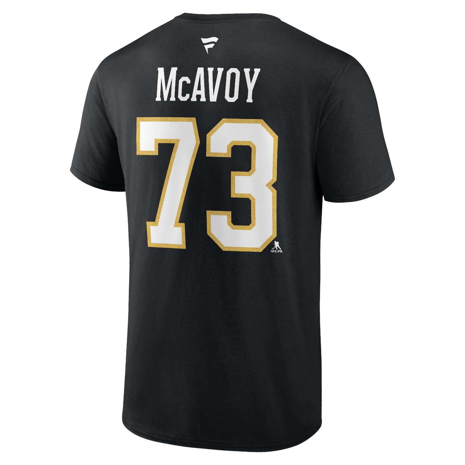 Fanatics Charlie McAvoy Boston Bruins Authentic Stack Name  Number T-Shirt