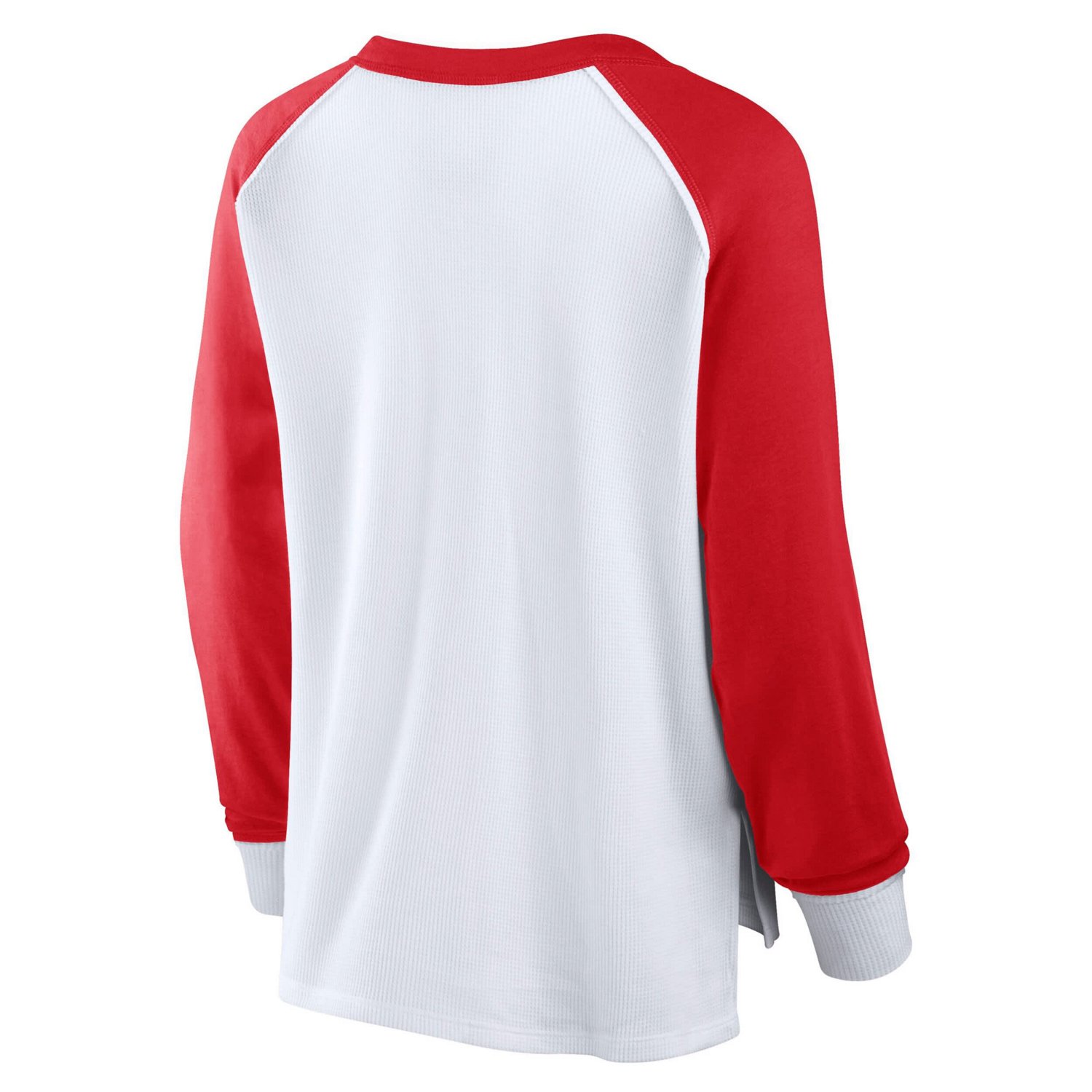 Fanatics Chicago Bulls Open Lane Waffle Long Sleeve V-Neck T-Shirt - view number 3