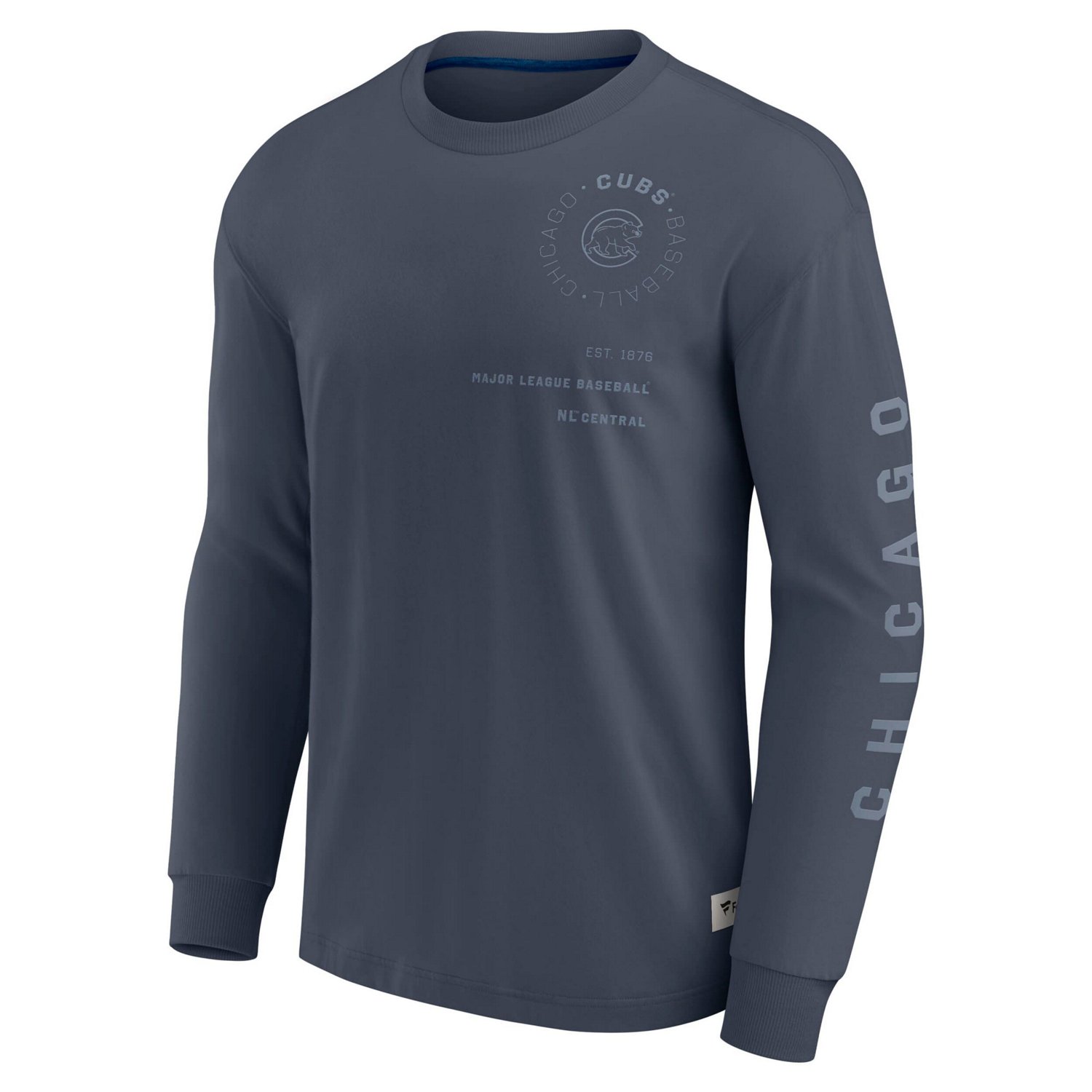 Fanatics Chicago Cubs Elements Future Ground Tonal Info Long Sleeve T-Shirt - view number 2