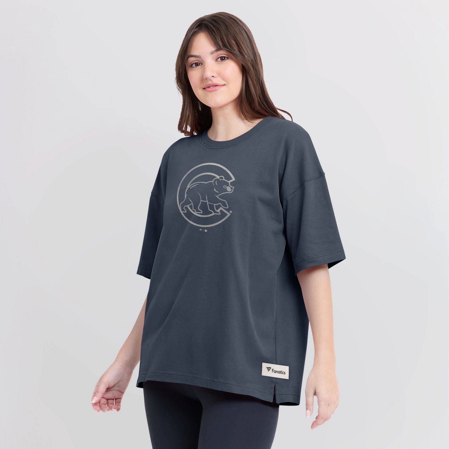 Fanatics Chicago Cubs Oversized Elements Raw Edge Future Ground T-Shirt - view number 4