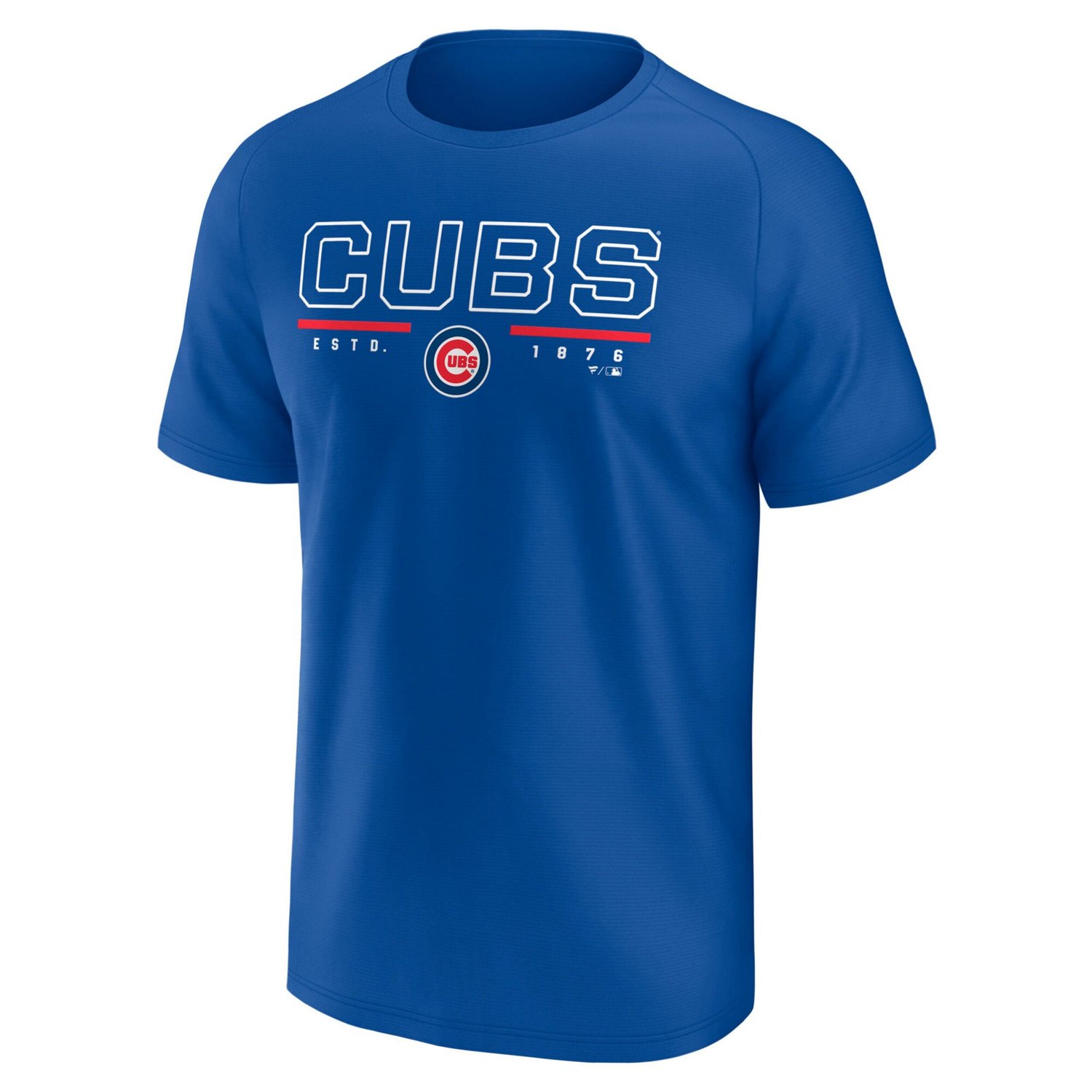 Fanatics Chicago Cubs Raglan T-Shirt                                                                                             - view number 2