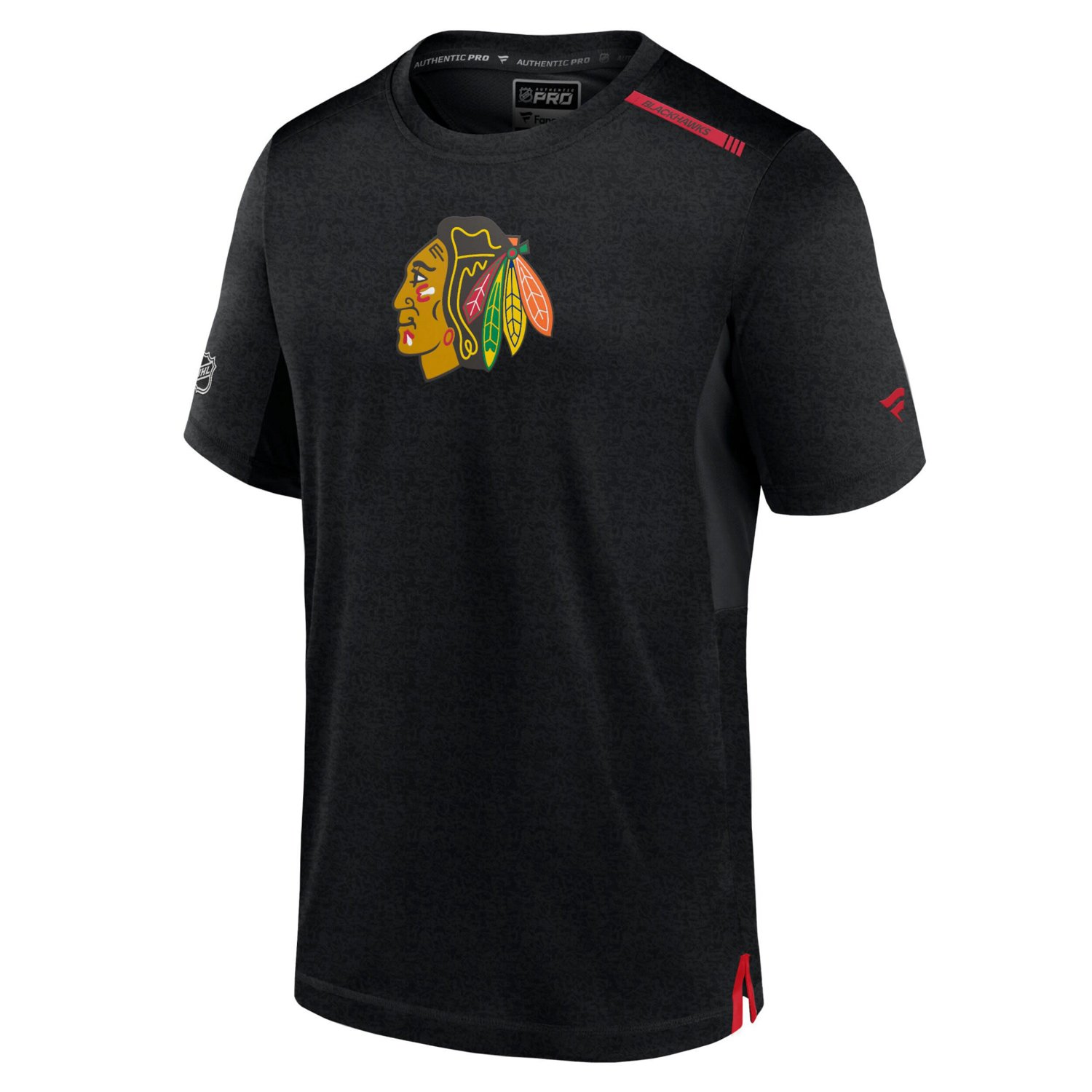 Fanatics Chicago hawks Authentic Pro Performance T-Shirt                                                                         - view number 2