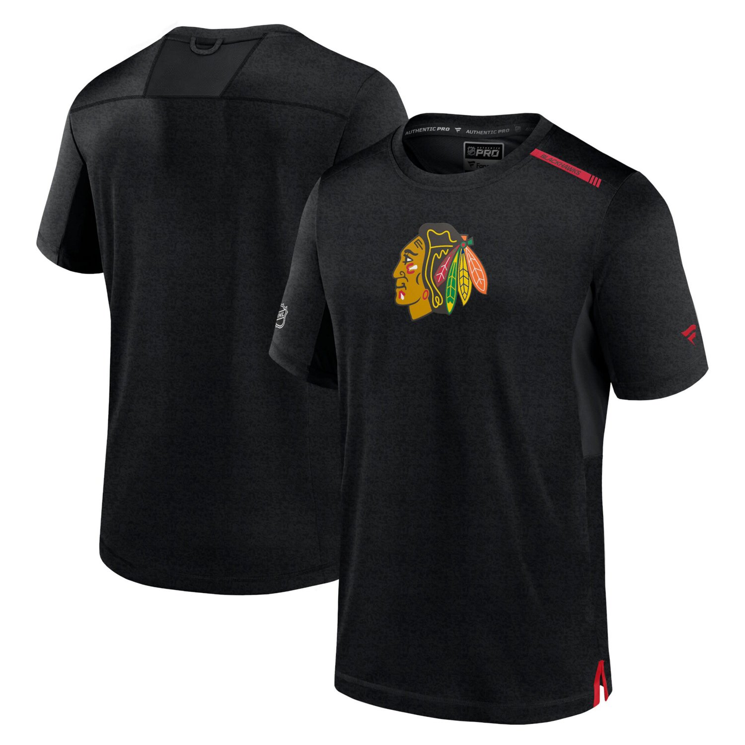 Fanatics Chicago hawks Authentic Pro Performance T-Shirt