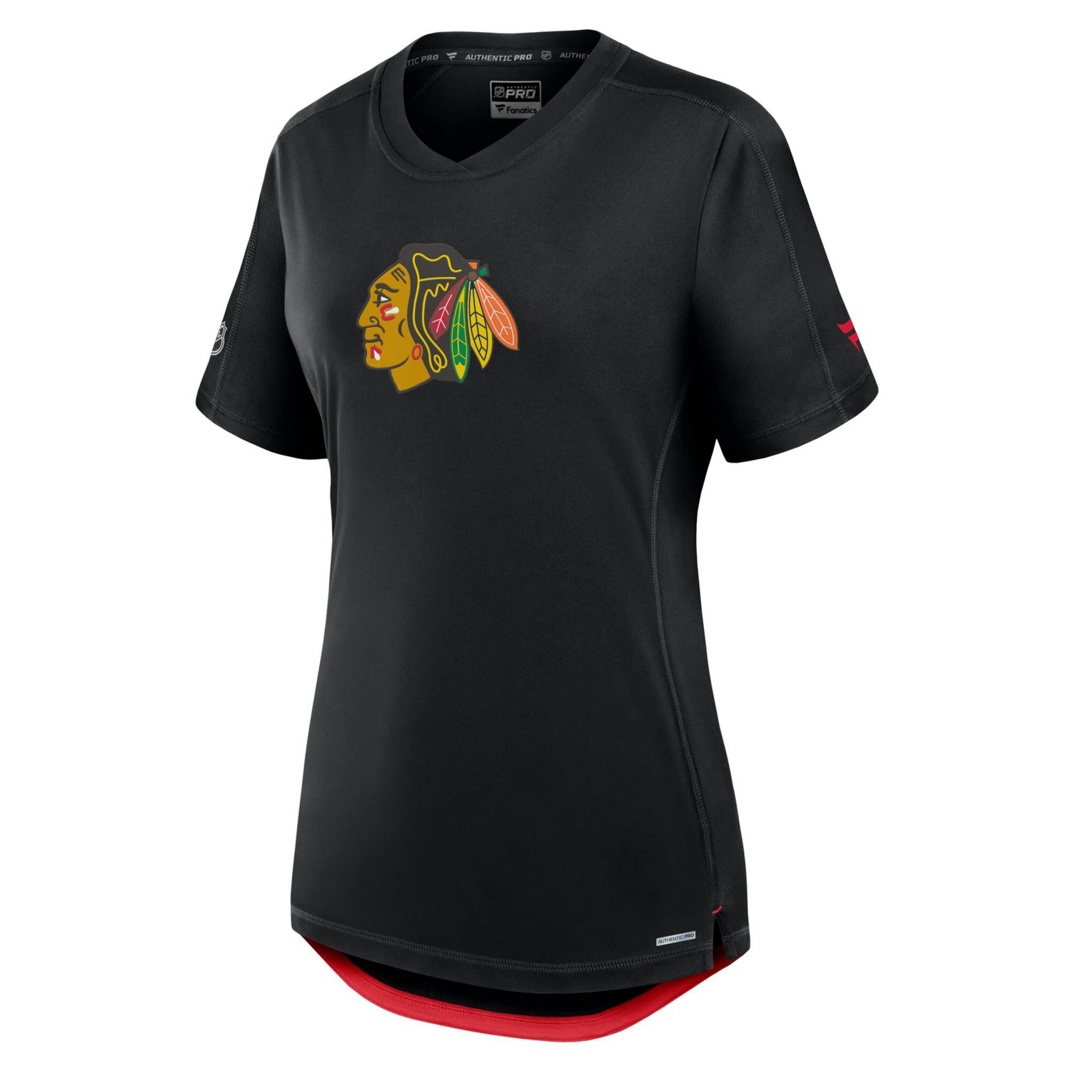 Fanatics Chicago hawks Authentic Pro Rink T-Shirt