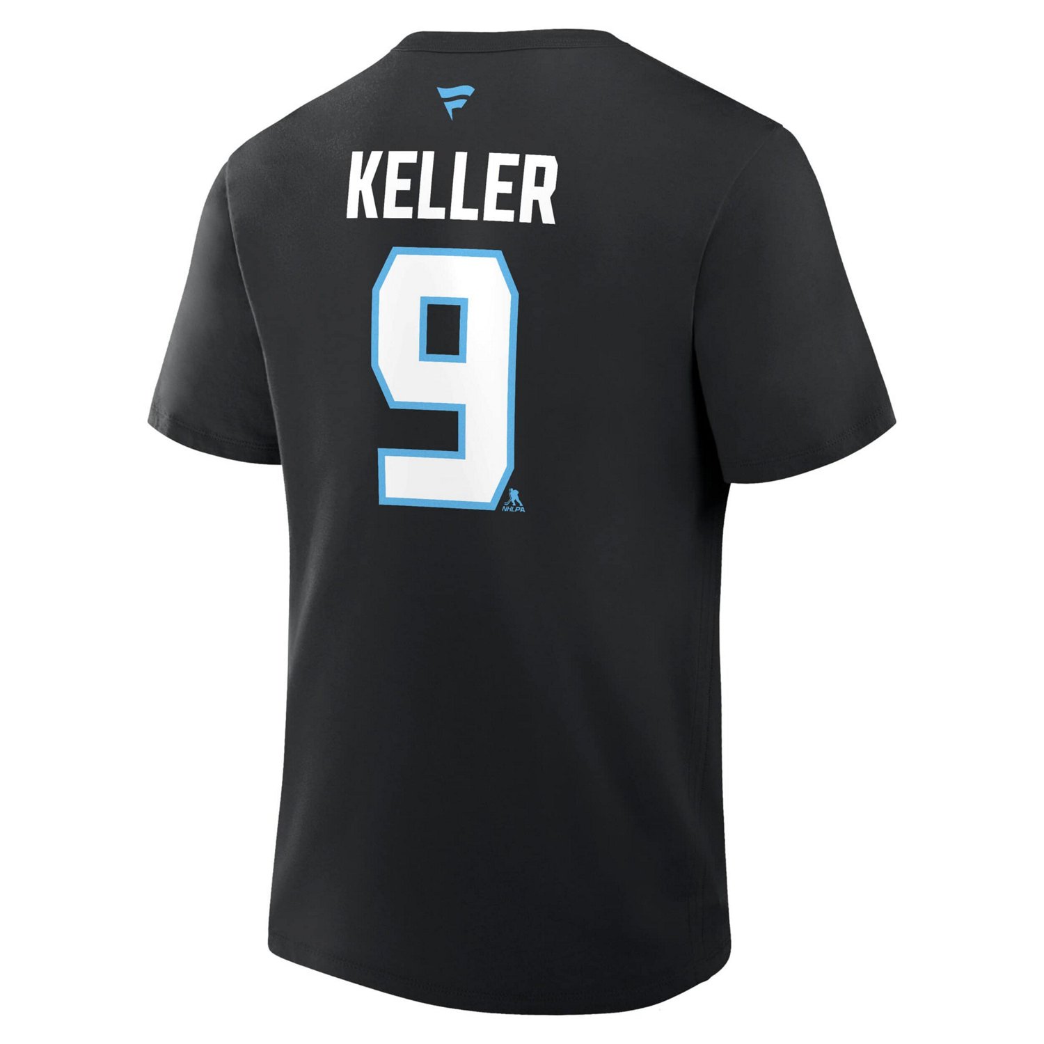 Fanatics Clayton Keller Utah Mammoth Authentic Stack Name  Number T-Shirt - view number 3