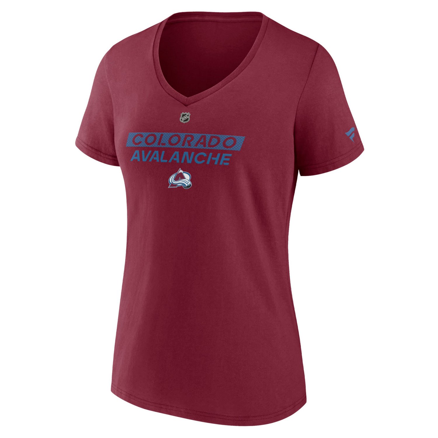 Fanatics Colorado Avalanche Authentic Pro Core Primary V-Neck T-Shirt - view number 2