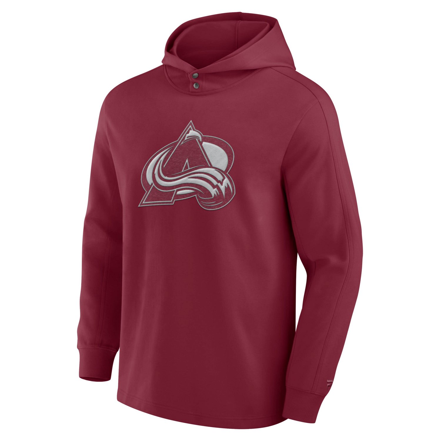 Fanatics Colorado Avalanche Elements Blaze Tri-Blend Long Sleeve Hoodie T-Shirt                                                  - view number 2