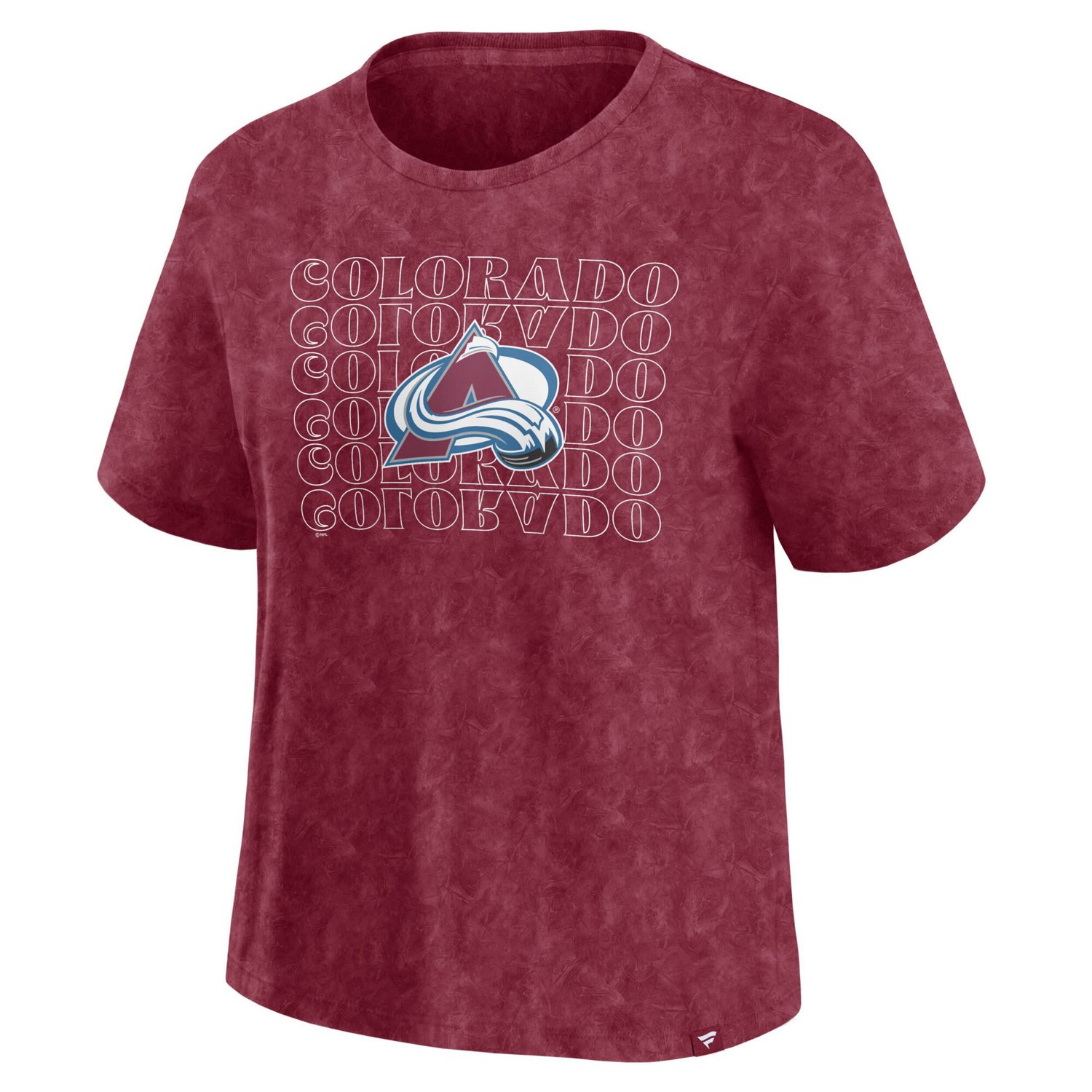 Fanatics Colorado Avalanche Faded Wash T-Shirt - view number 2