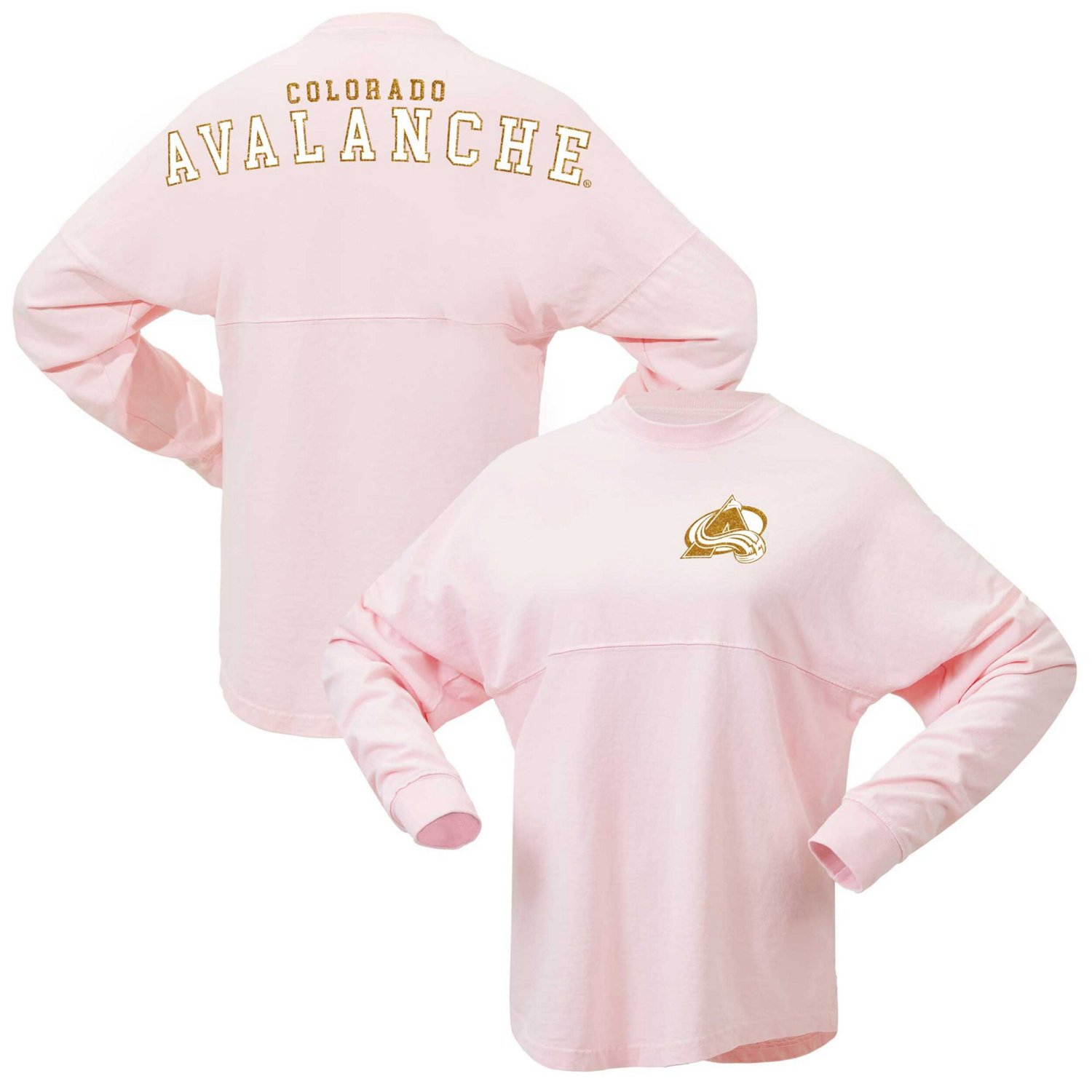 Fanatics Colorado Avalanche Spirit Jersey Long Sleeve T-Shirt