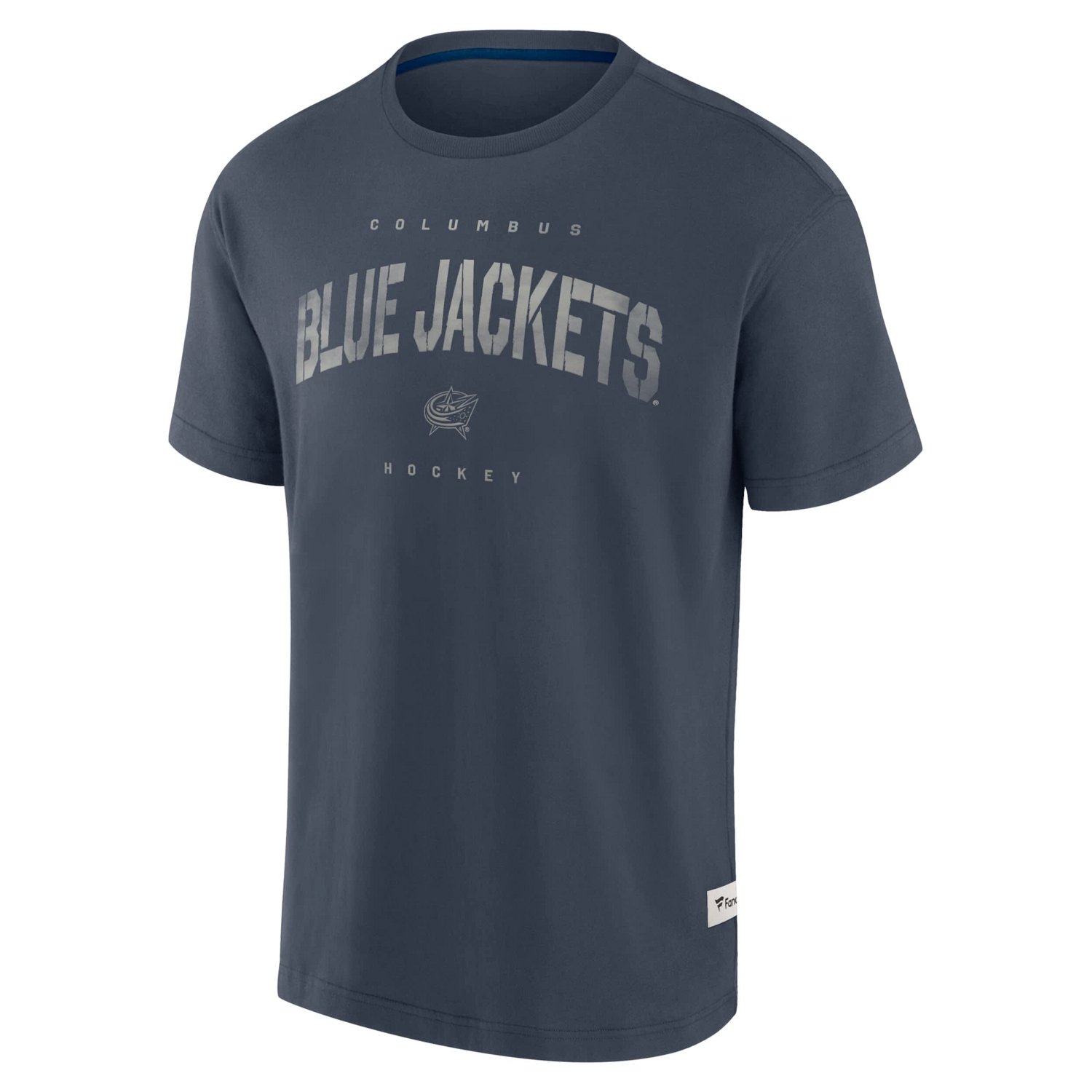 Fanatics Columbus Blue Jackets Elements Weathered Tonal Future Ground T-Shirt - view number 2